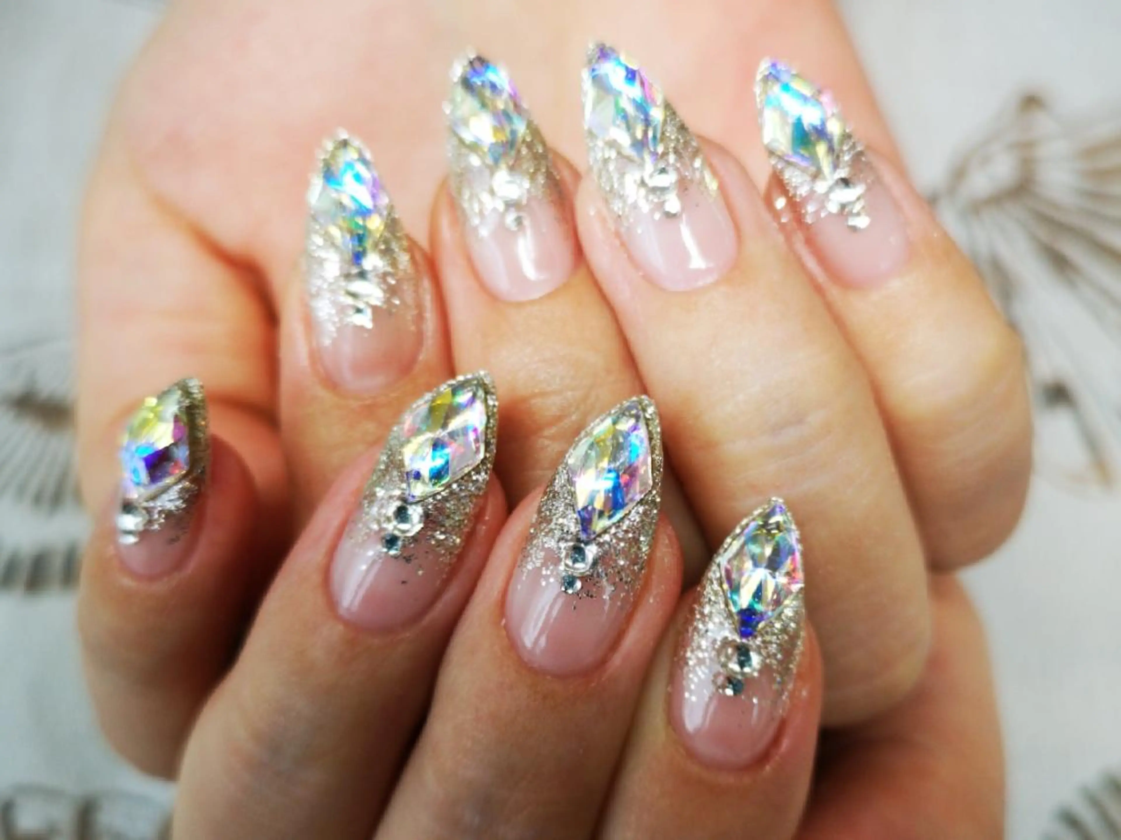 ネイル キッズ キラキラネイル 石渡 美弥のネイルデザイン