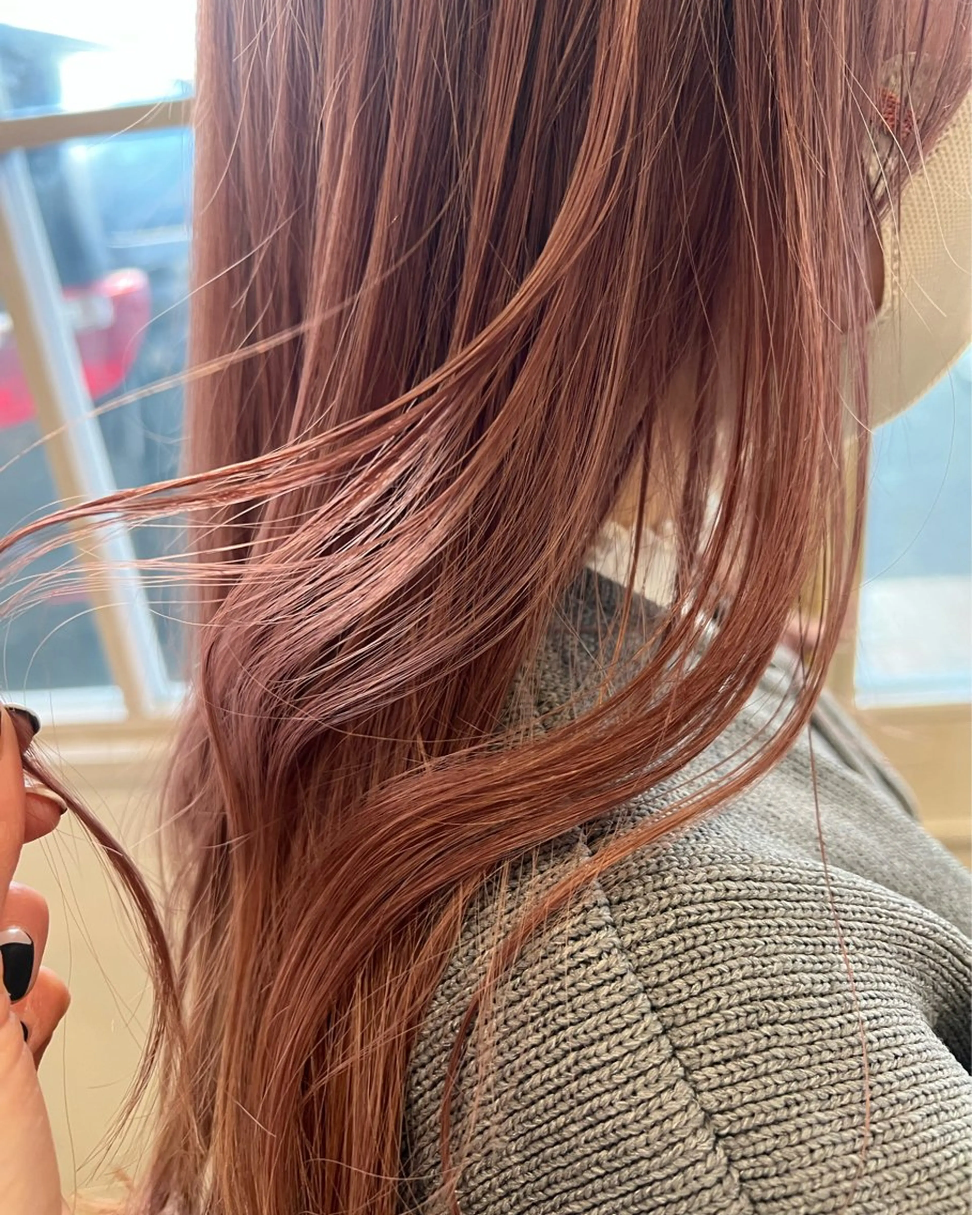 ロング ヘアカラー 森 結輝のヘアスタイル