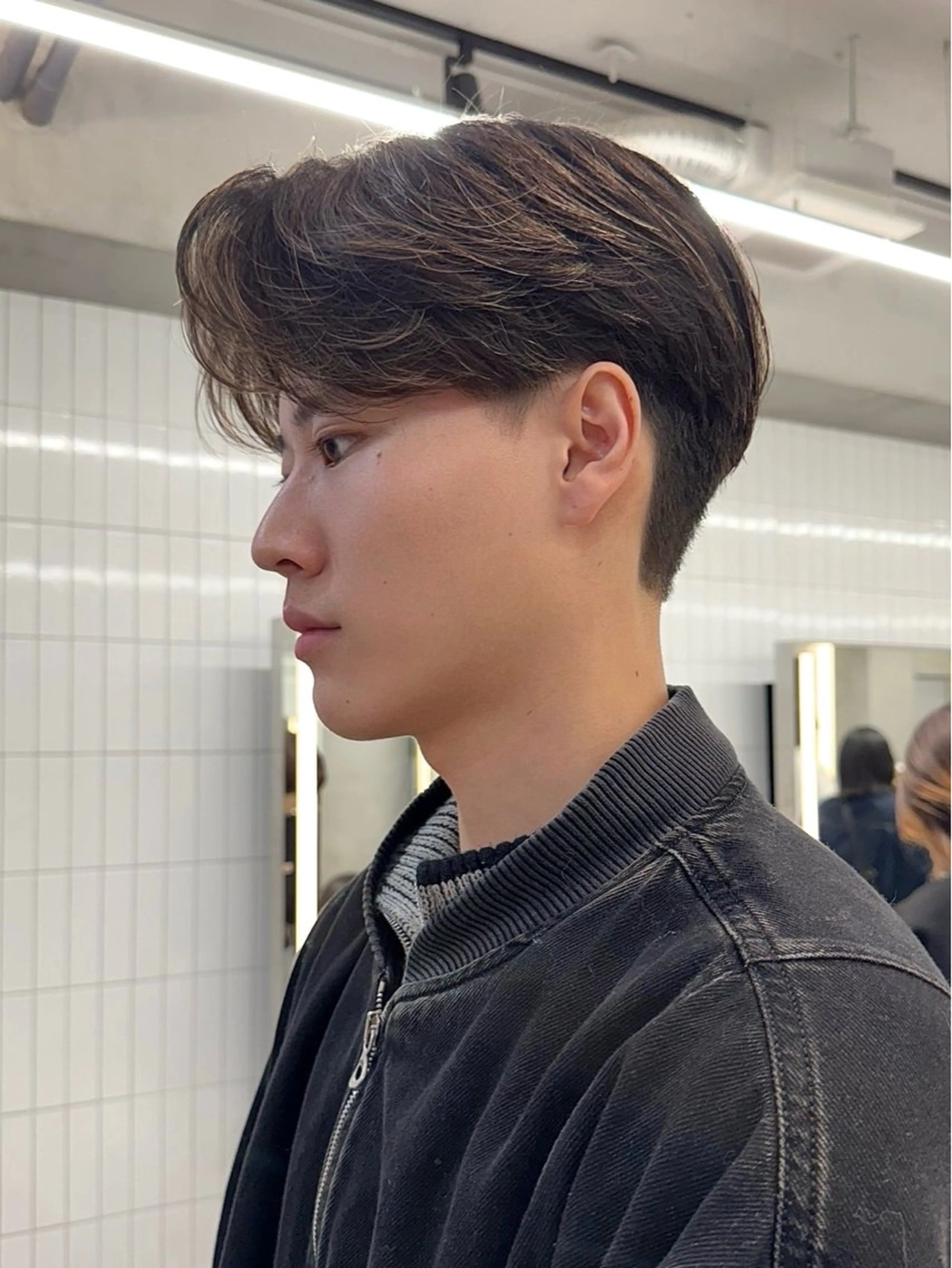 メンズ 似合わせカット/ ハイトーン/aoiのヘアスタイル