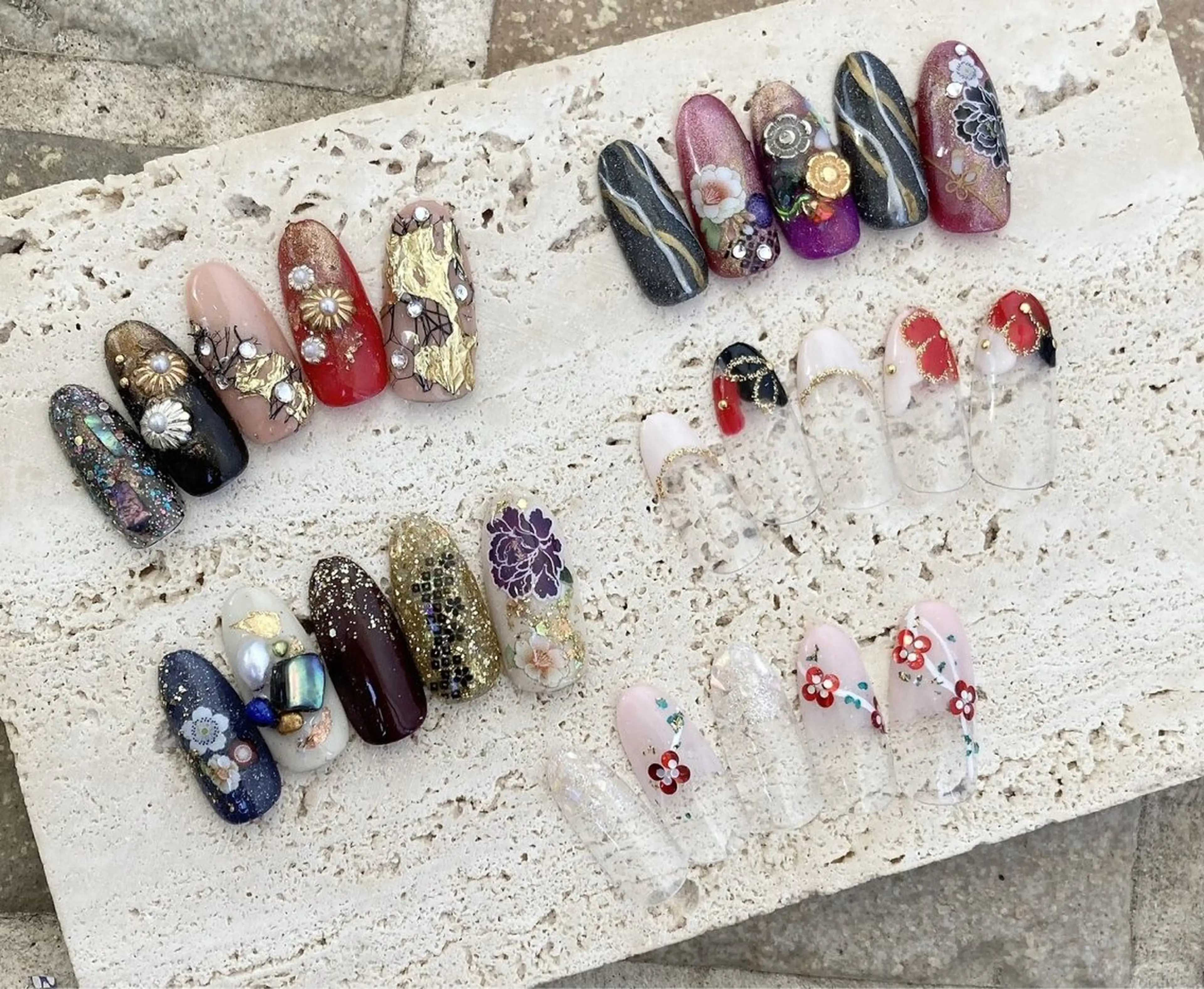 《長さだし10本》和装ネイル💅🏻✨の写真