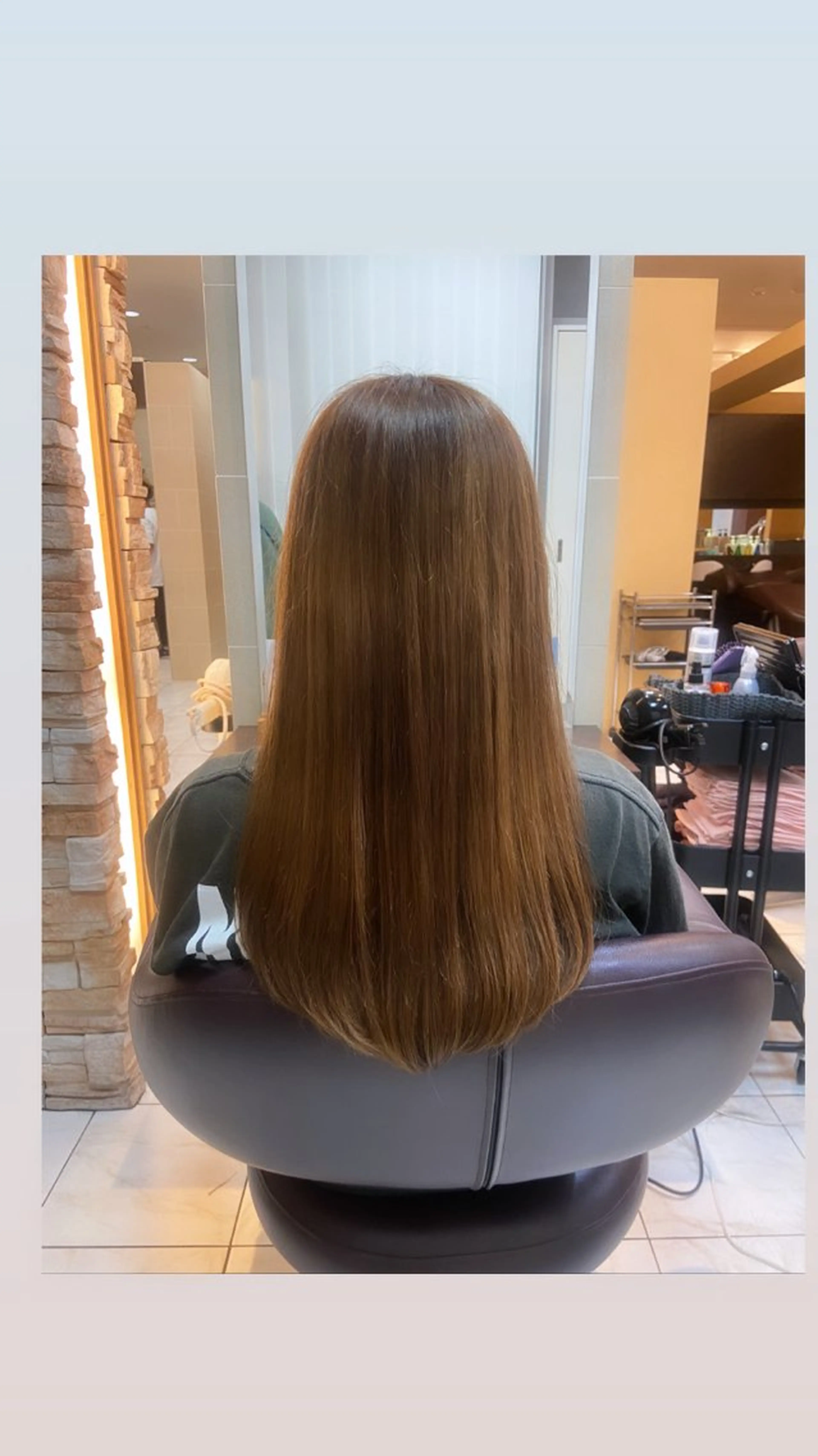 ロング 🎀透明感カラー 🐈ナズナのヘアスタイル