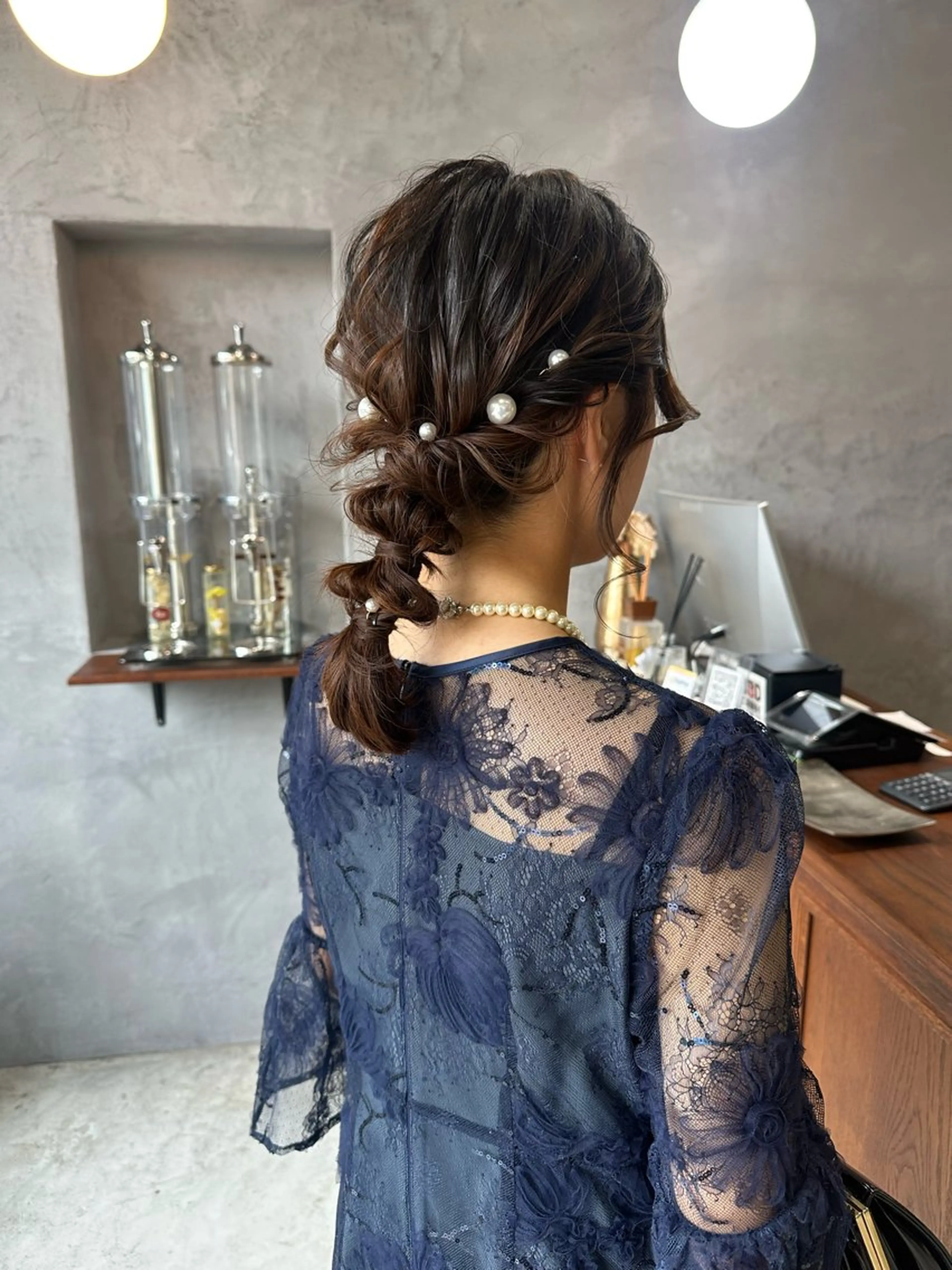 セミロング ヘアセット 廣瀬双葉 トップスタイリストのヘアスタイル