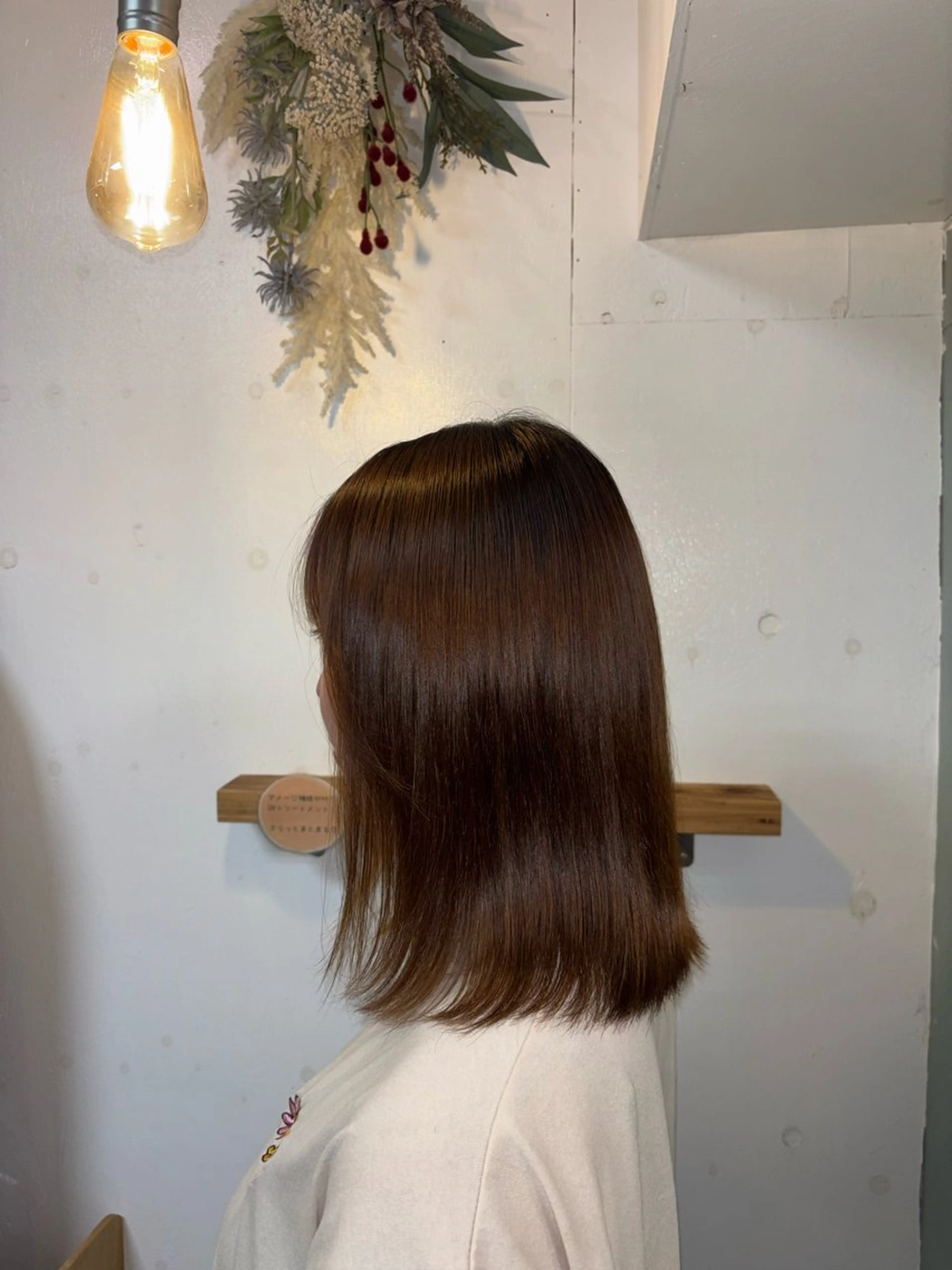 セミロング 縮毛矯正 トリートメント 🕊koga🕊 /南浦和のヘアスタイル