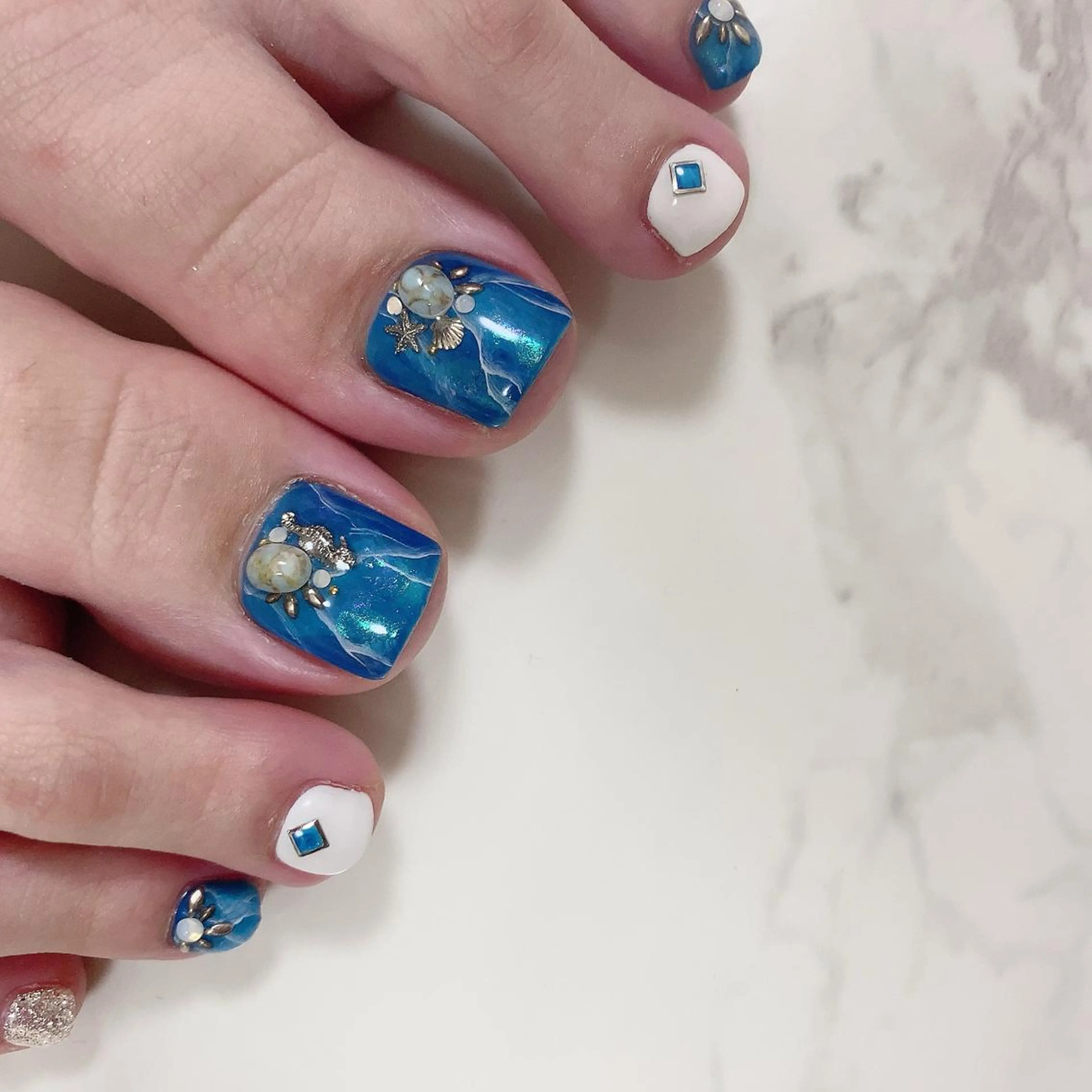 ネイル フットネイル SOL NAILのネイルデザイン