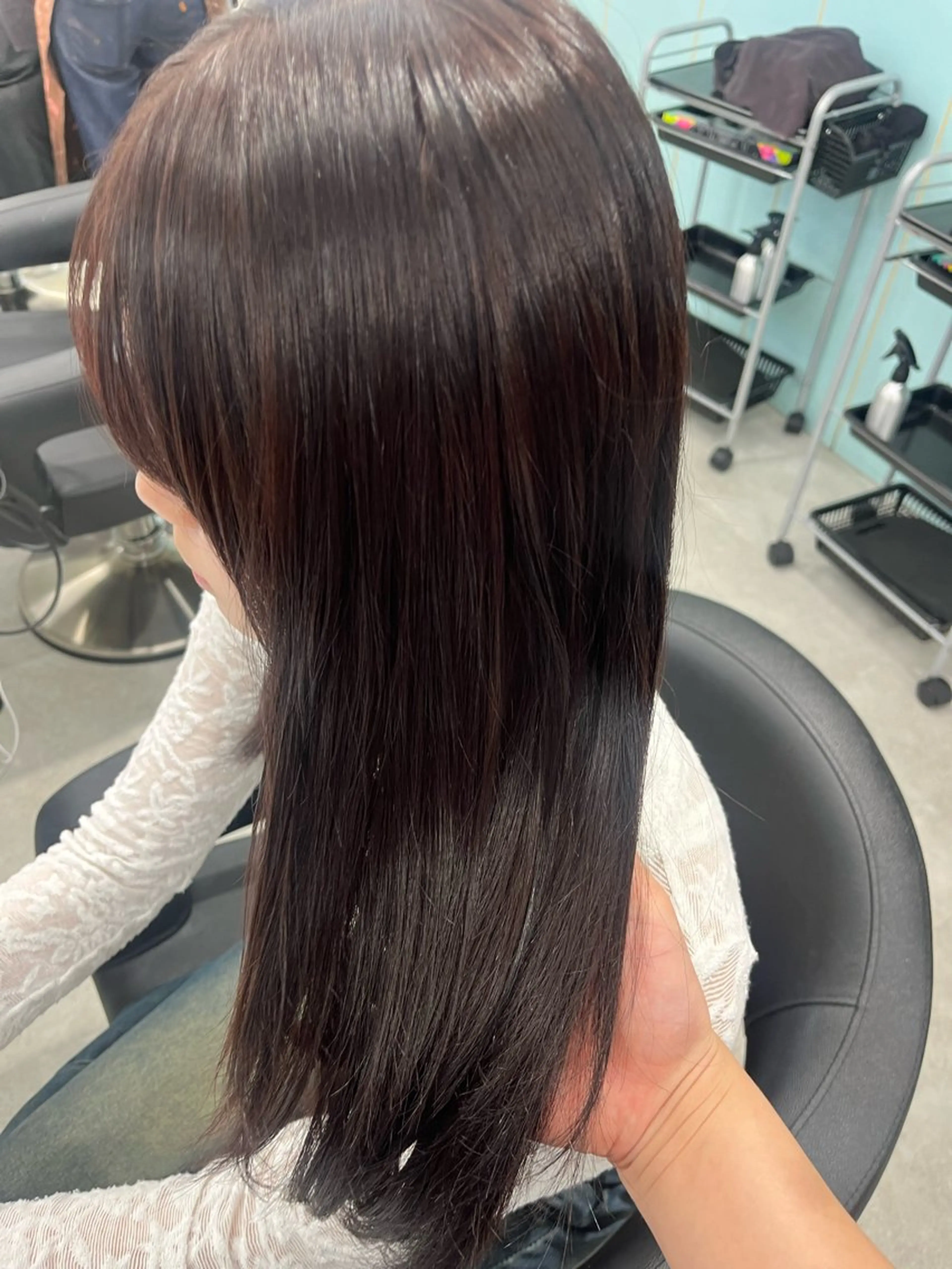 ロング みう/仙台/暖色/ 艶髪/顔周りカット/のヘアスタイル