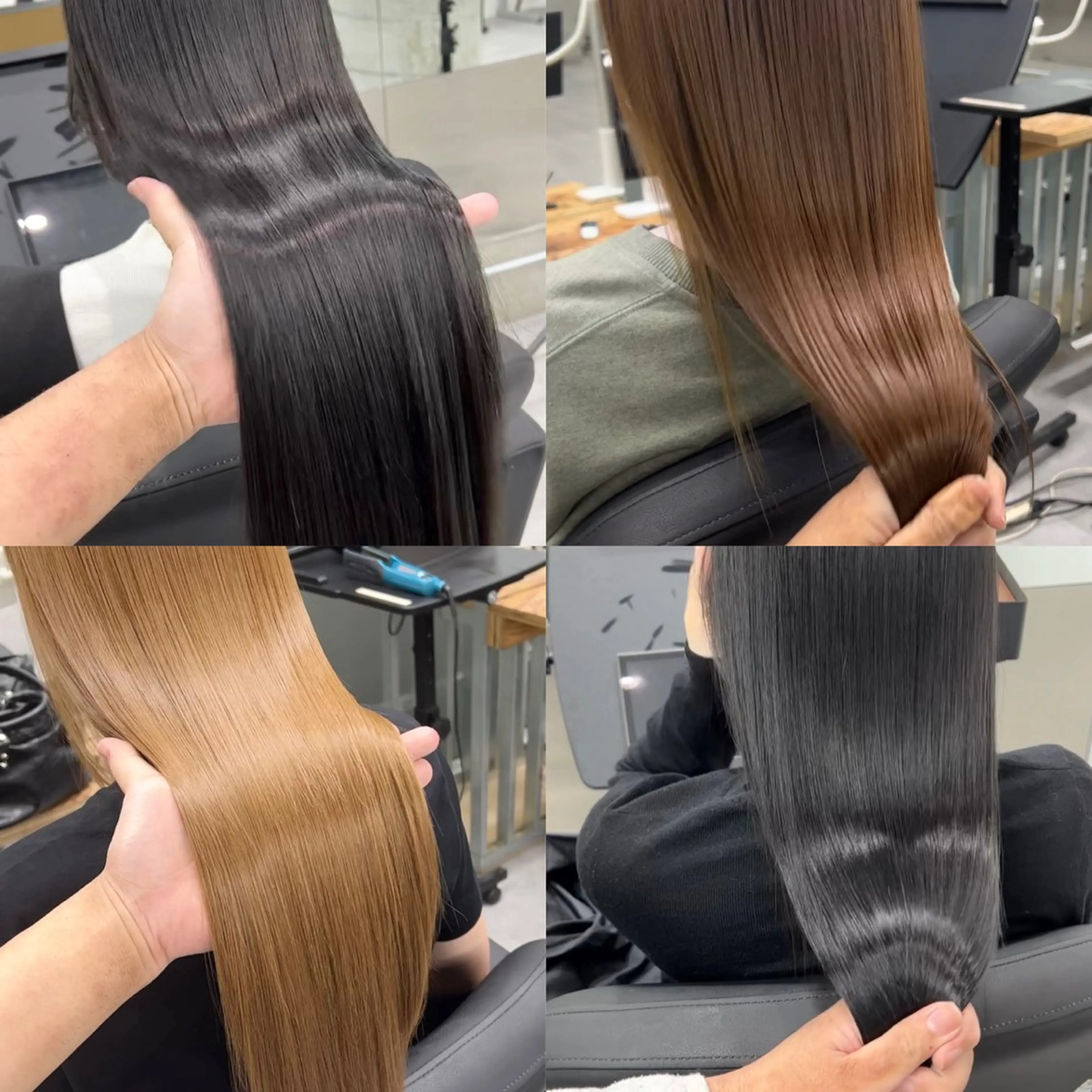 ロング カラー トリートメント 酸熱トリートメント welring hair salonのヘアスタイル