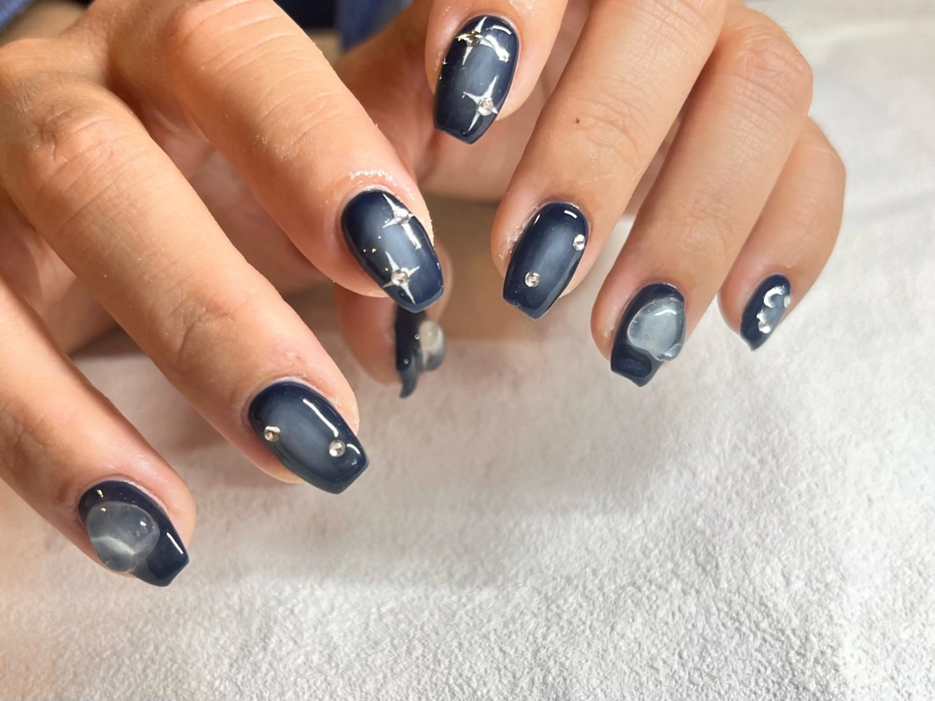 ネイル 韓国ネイル ワンホンネイル MARU NAIL natsukiのネイルデザイン