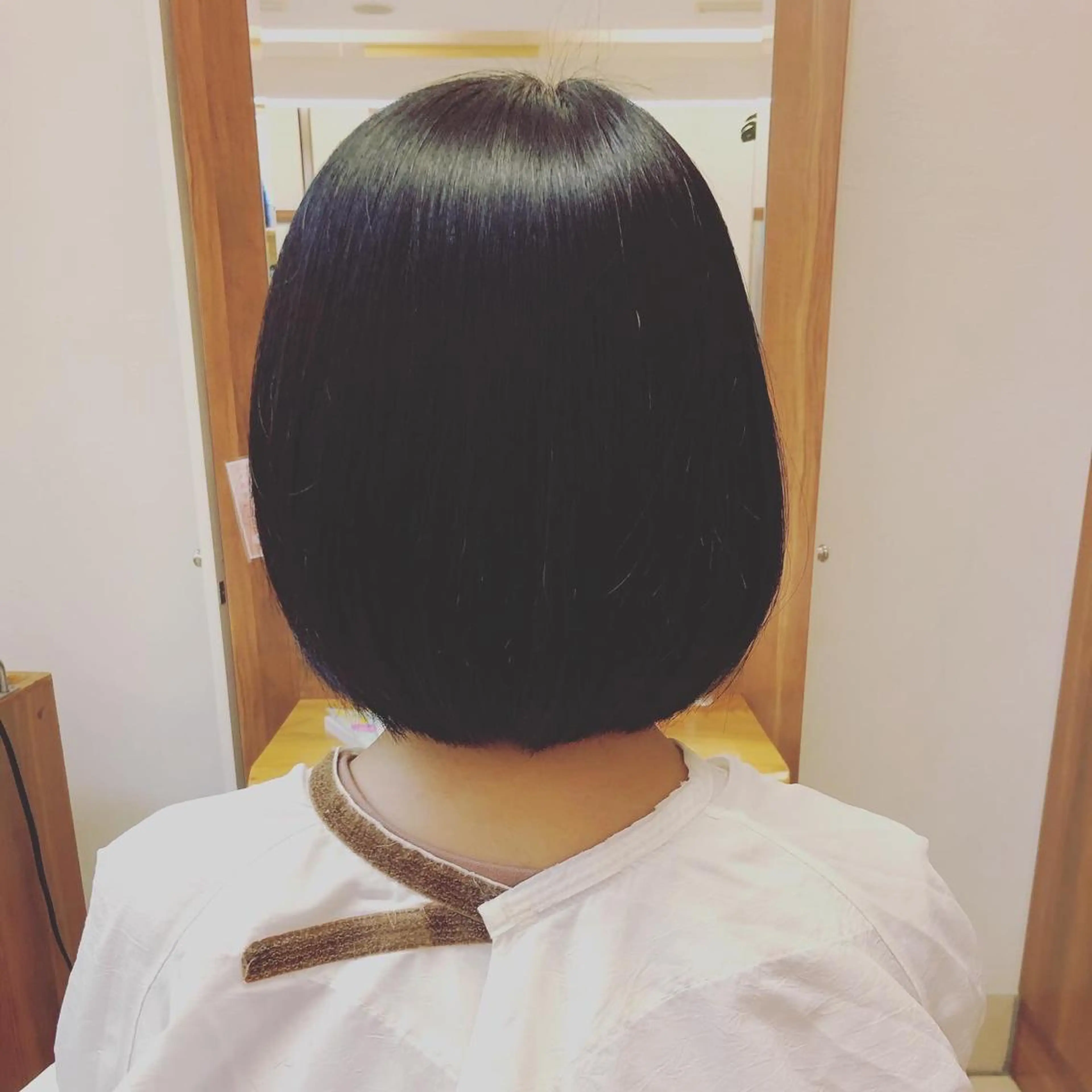 ミディアム ボブ 小鹿理紗 和光市のヘアスタイル