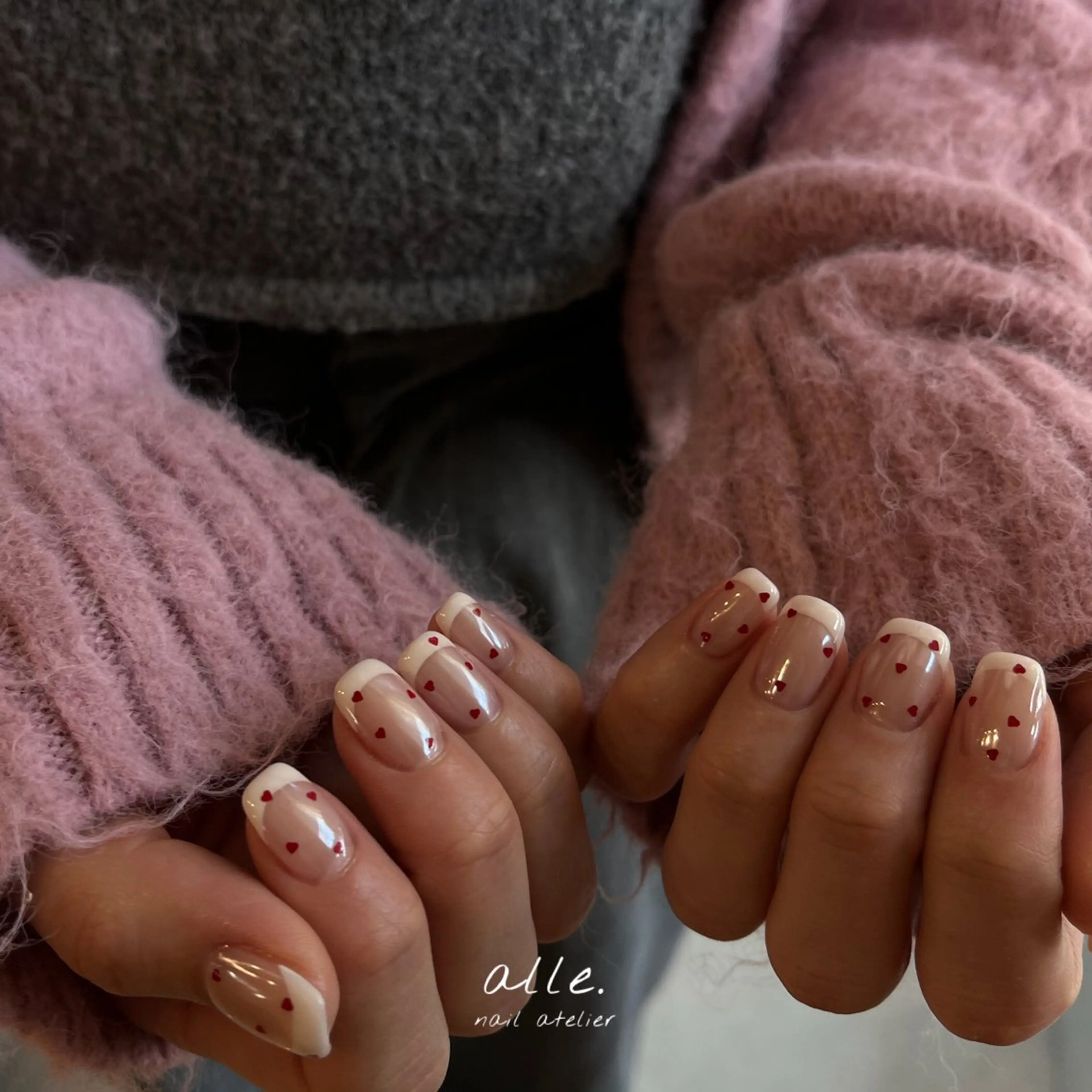 ネイル ハンドネイル atelier alle.のネイルデザイン