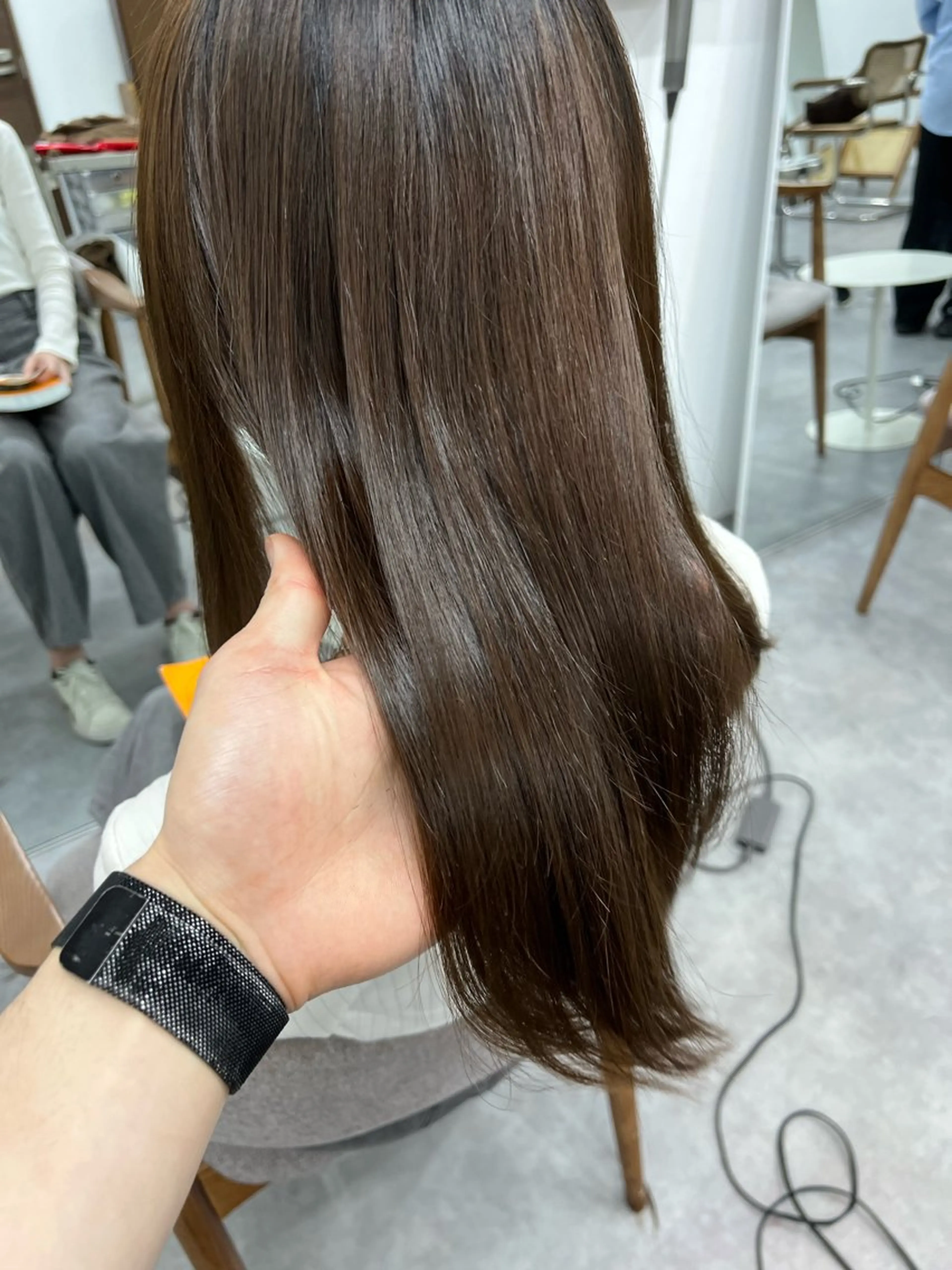 【N.最新薬剤ウトエト使用✨】うる艶地毛風縮毛矯正＋3ステップトリートメントの写真