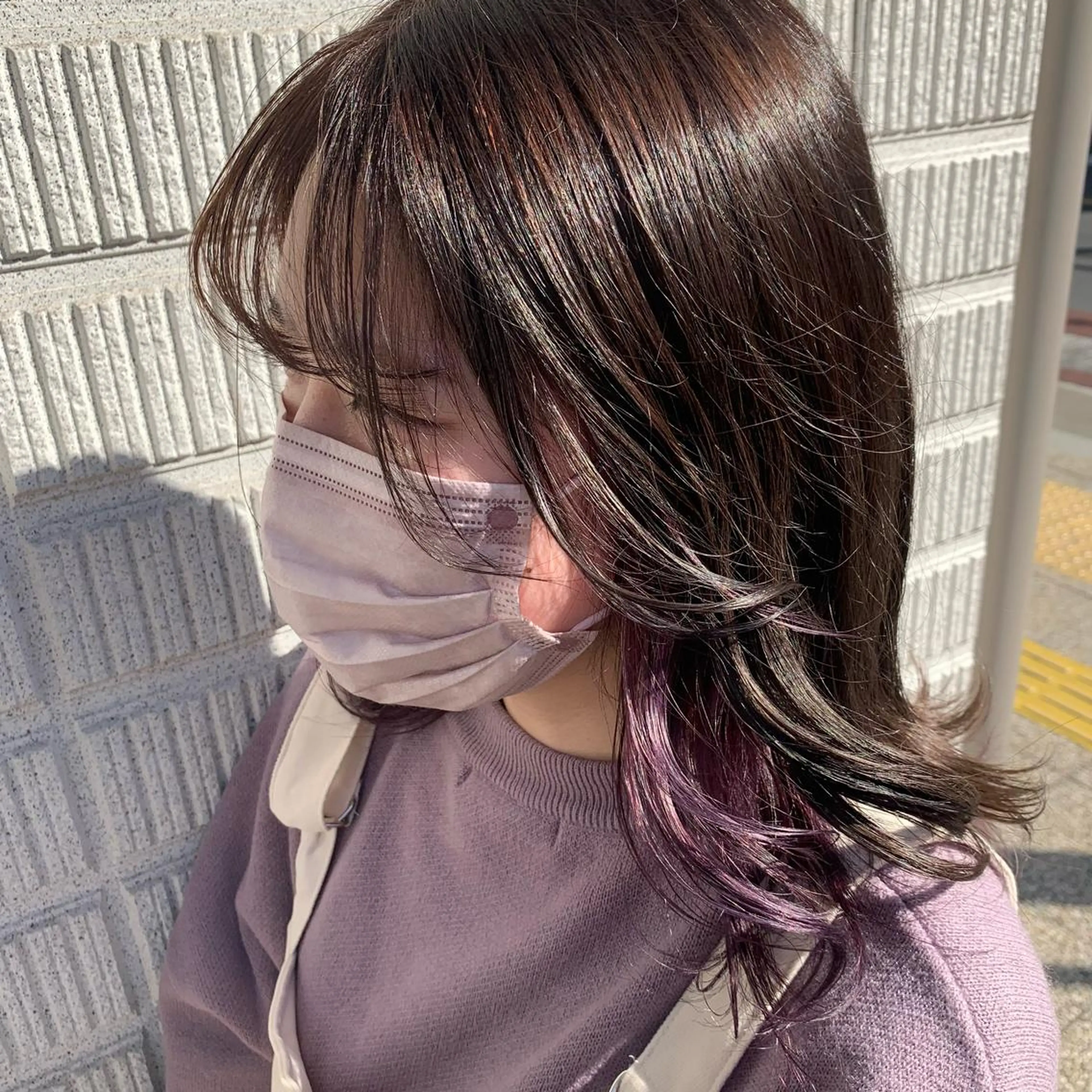 カラー 齊藤 来美のヘアスタイル