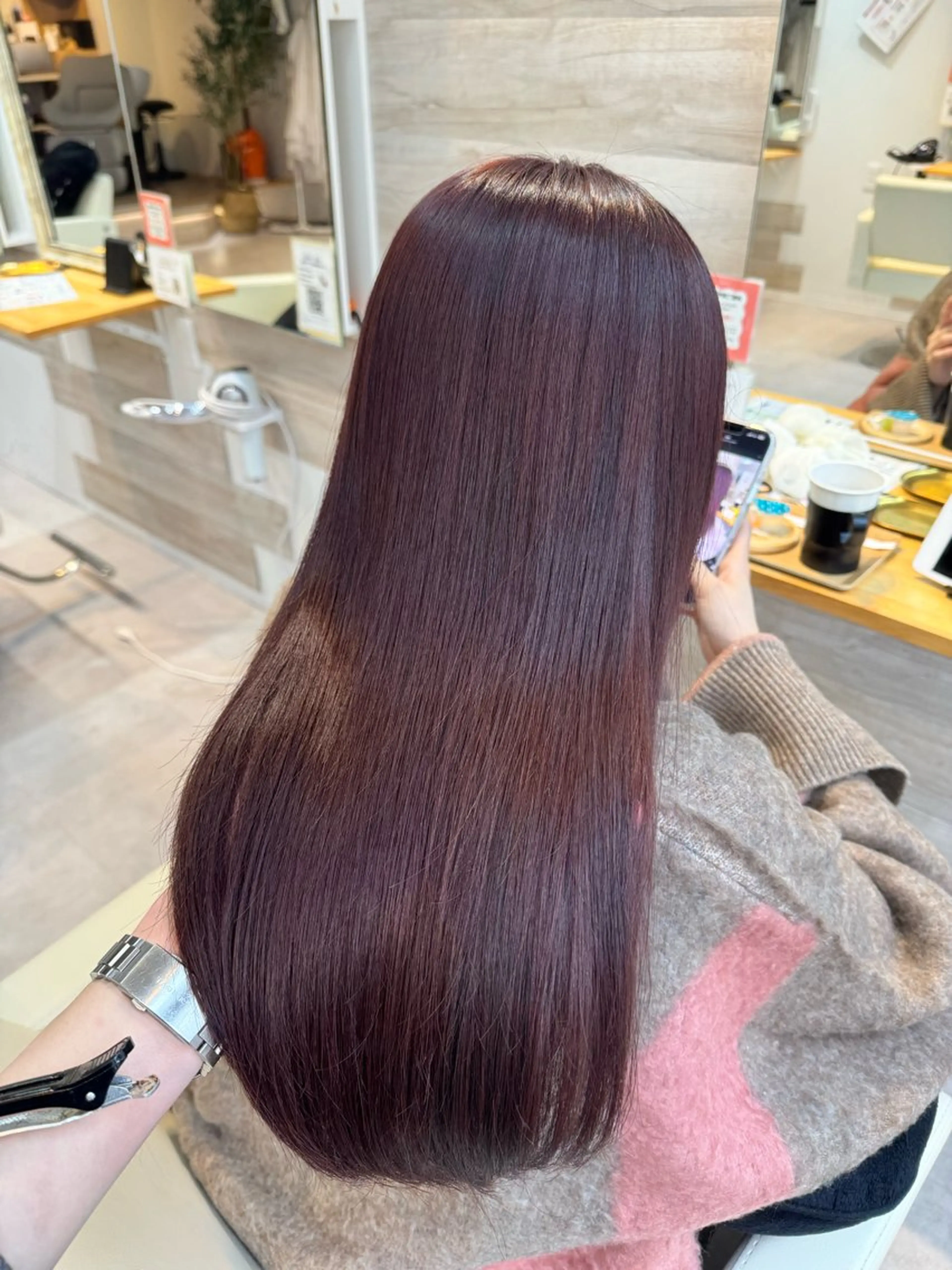 髪質改善アメイジングカラー🩶の写真