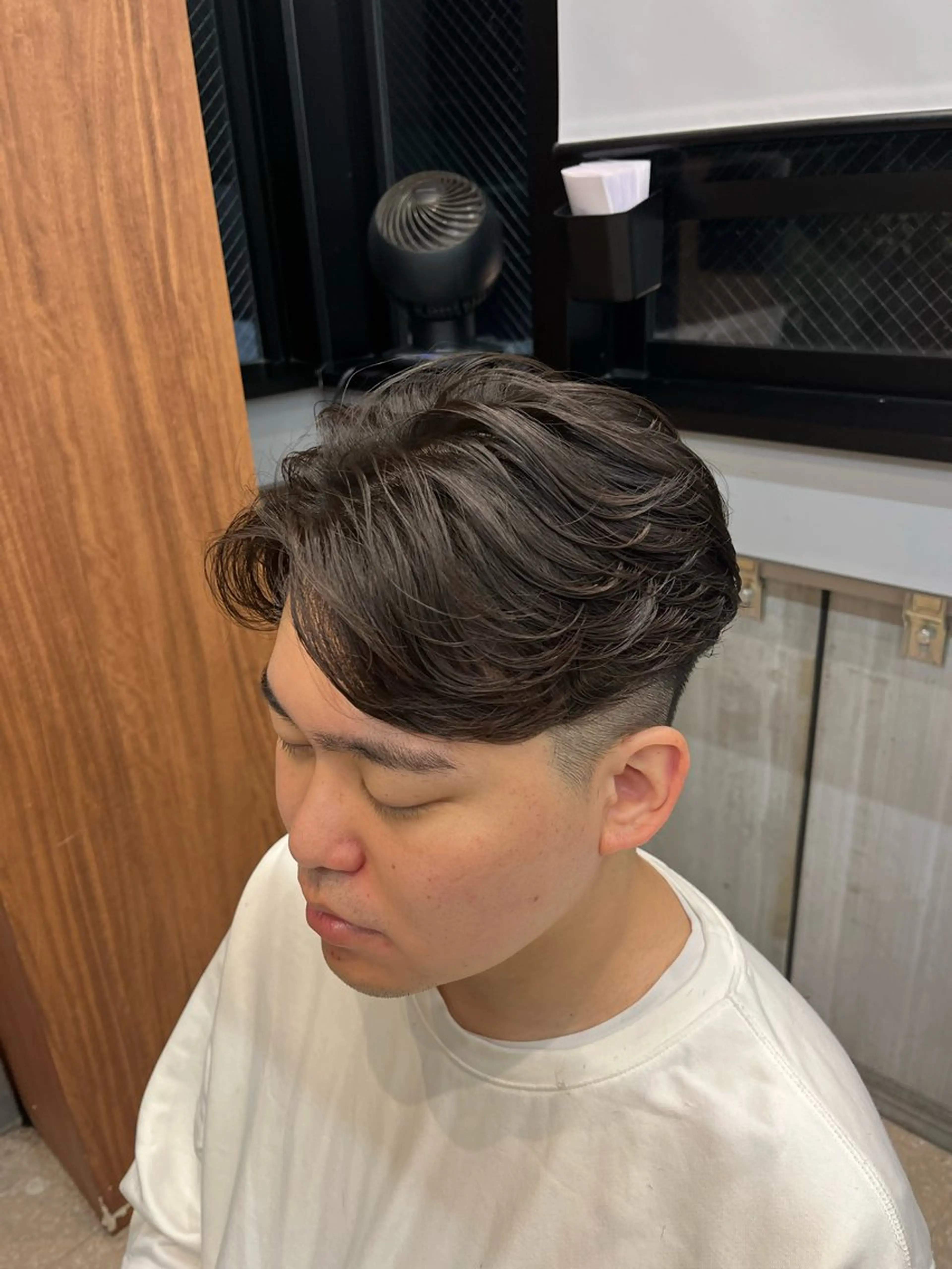 ショート パーマ メンズ カット パーマ fifth / 山下 和輝 海外風スタイルのヘアスタイル