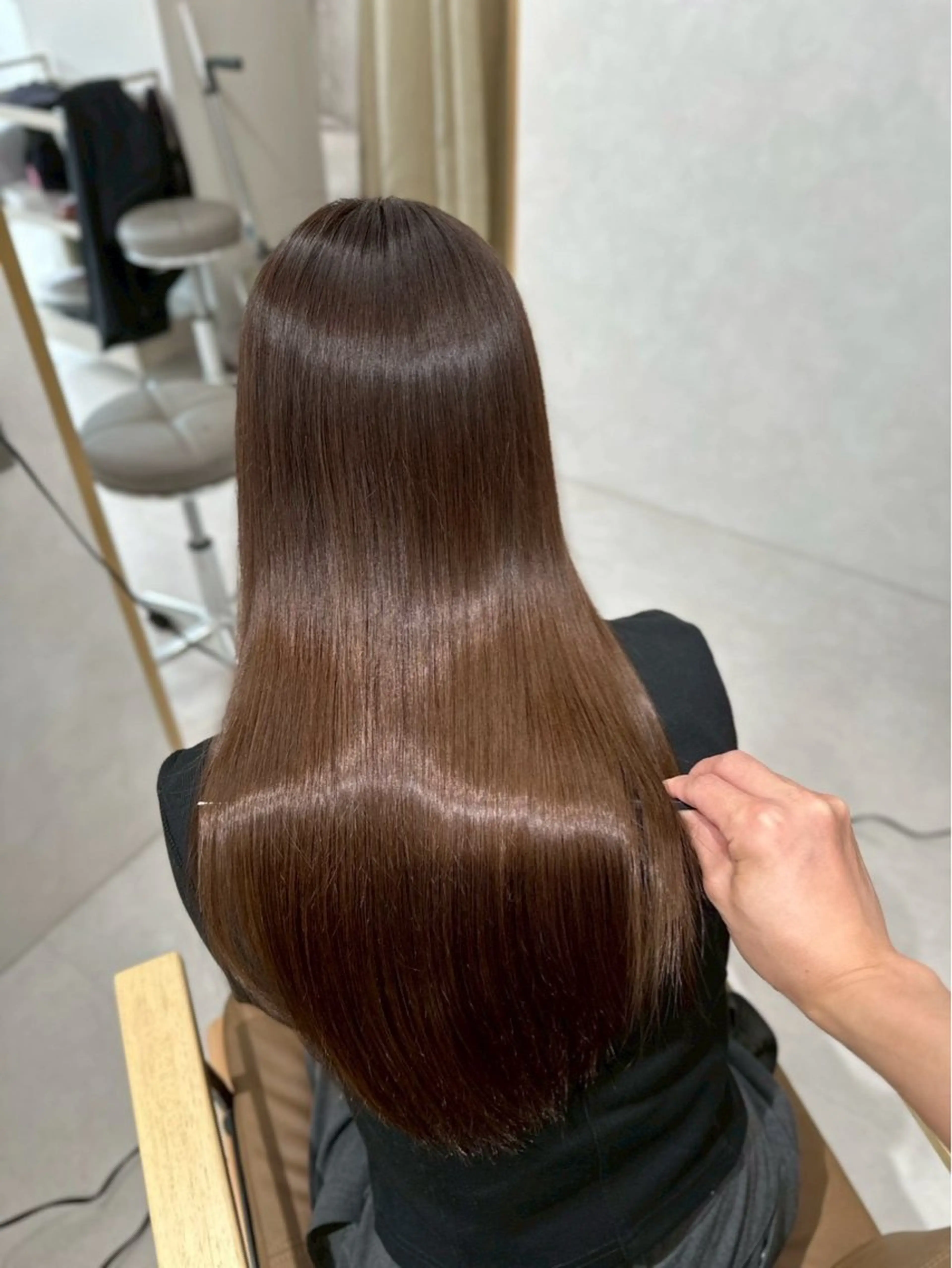 ロング カラー SLASHスラッシュ 兵頭　裕のヘアスタイル