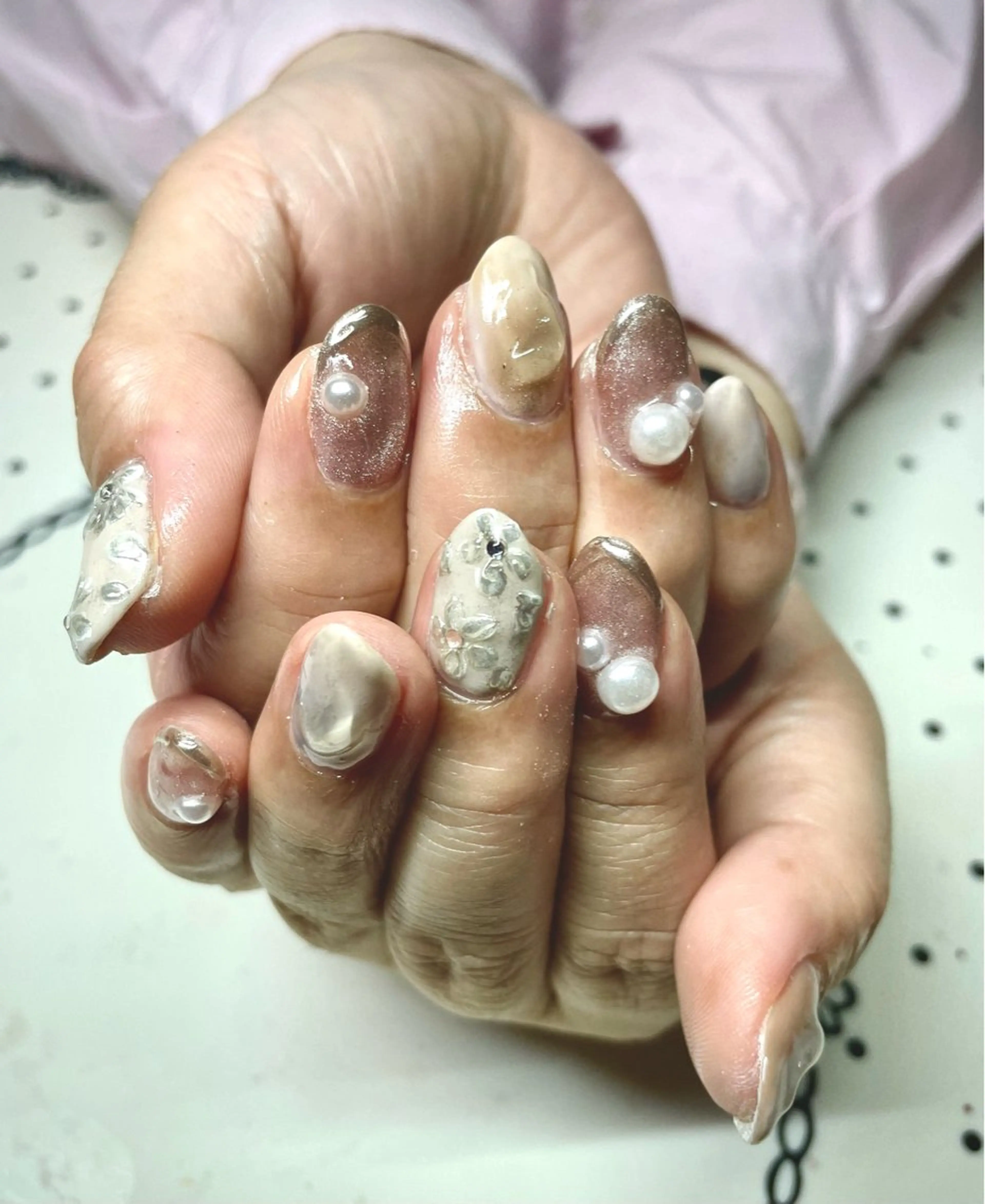 ネイル ハンドネイル nailsalon sugarr所属・nailist cocoのネイルデザイン