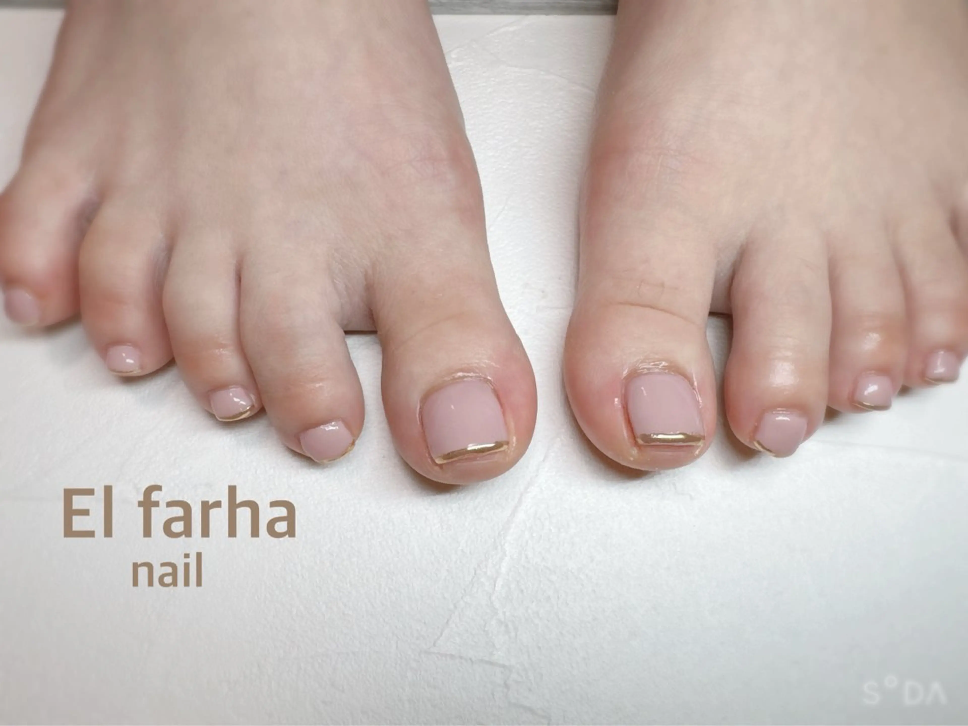 ネイル フットネイル El  Farha nailのネイルデザイン
