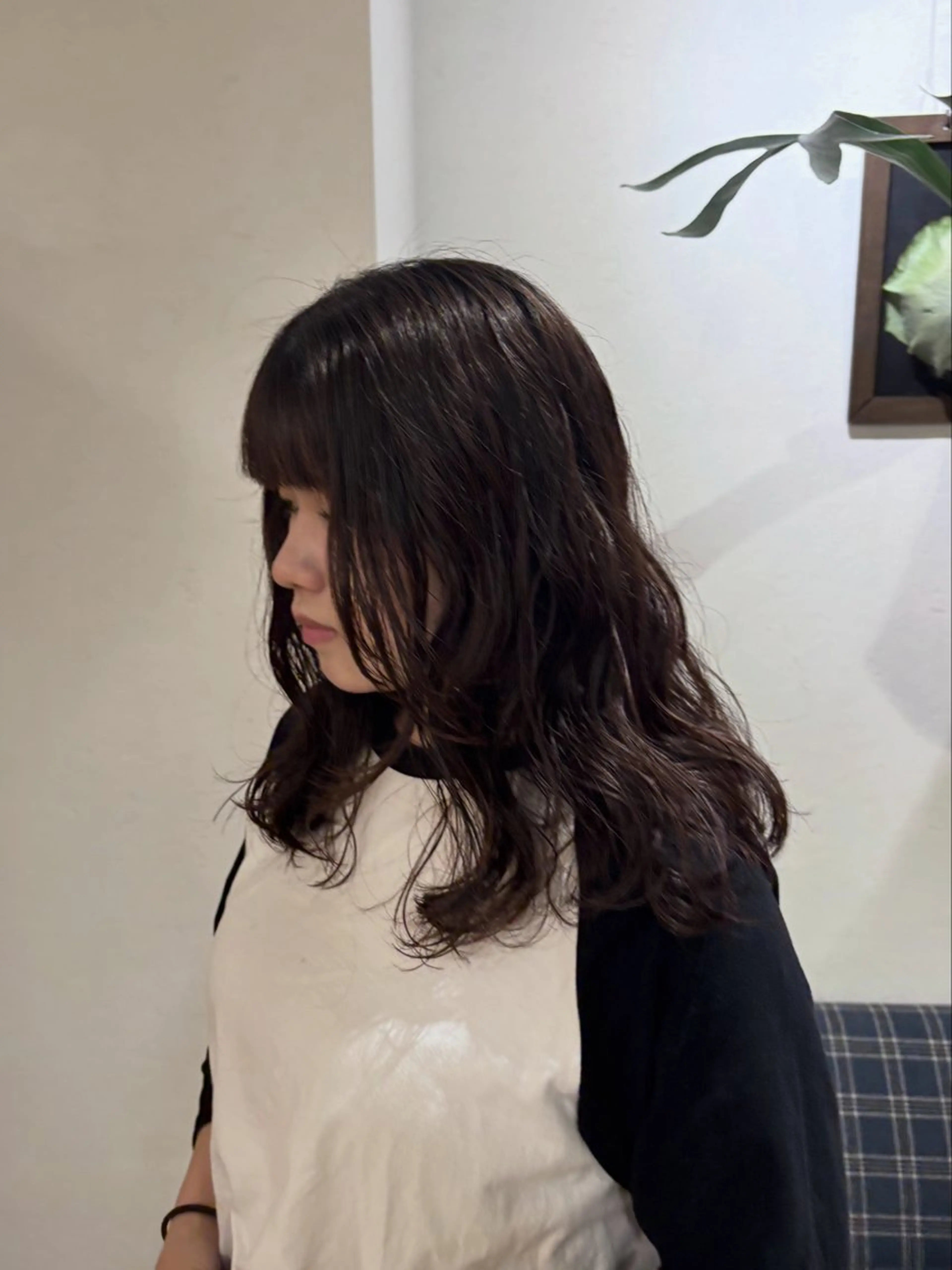 パーマ 竹口 莉央のヘアスタイル