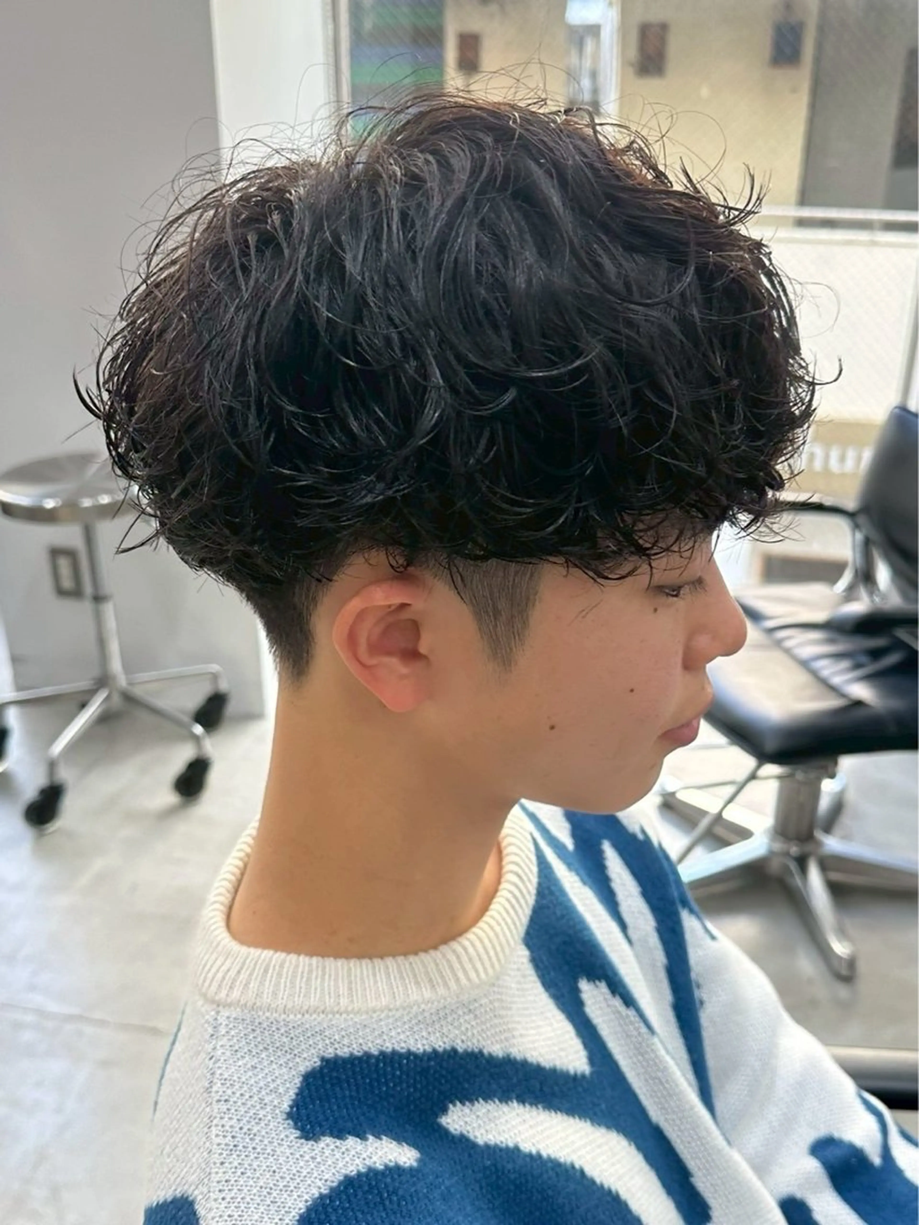 パーマ メンズ レディース／メンズ パーマ特化／内山遥斗のヘアスタイル