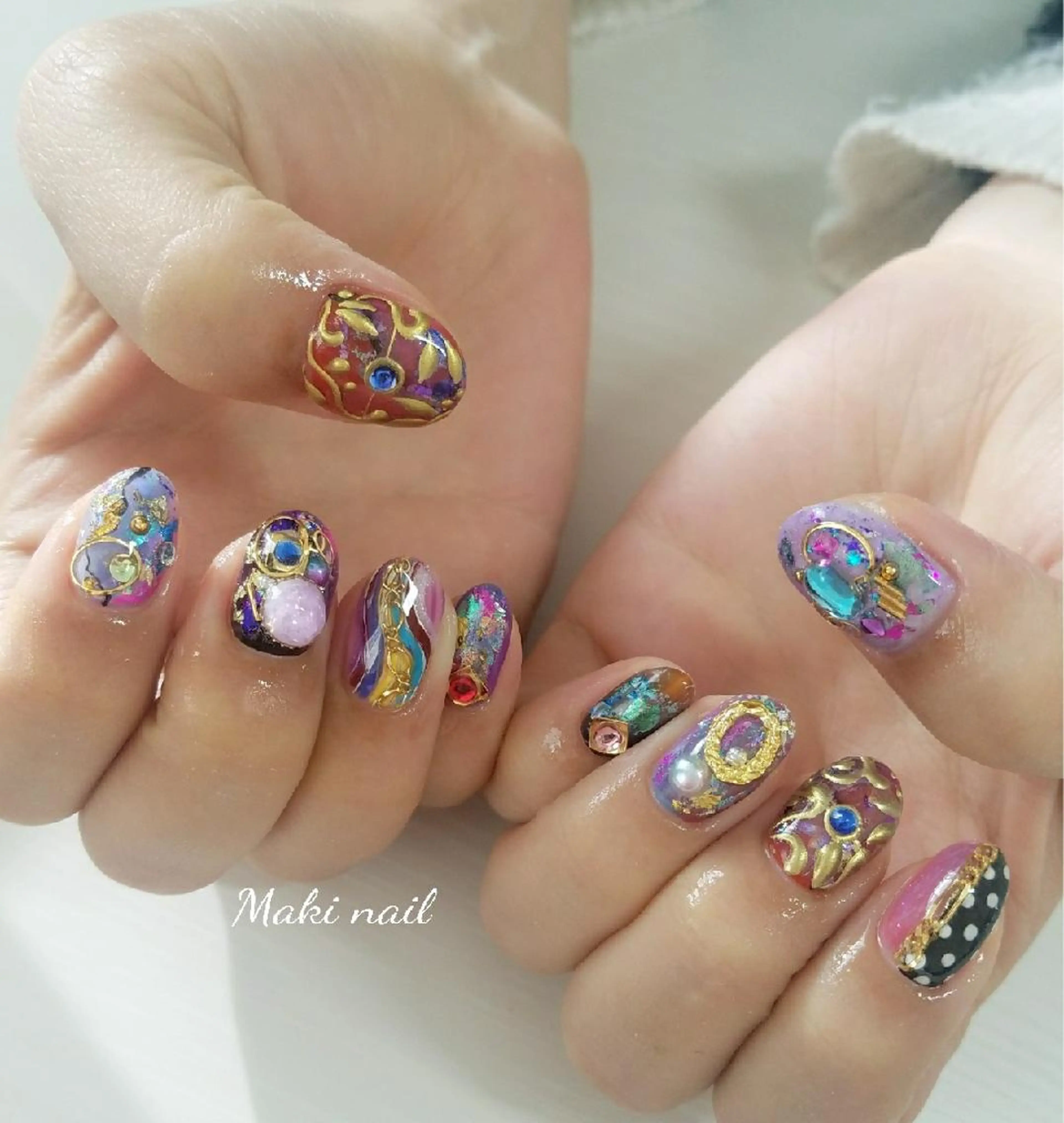 ネイル ジェルネイル ニュアンスネイル   MAKI NAILのネイルデザイン