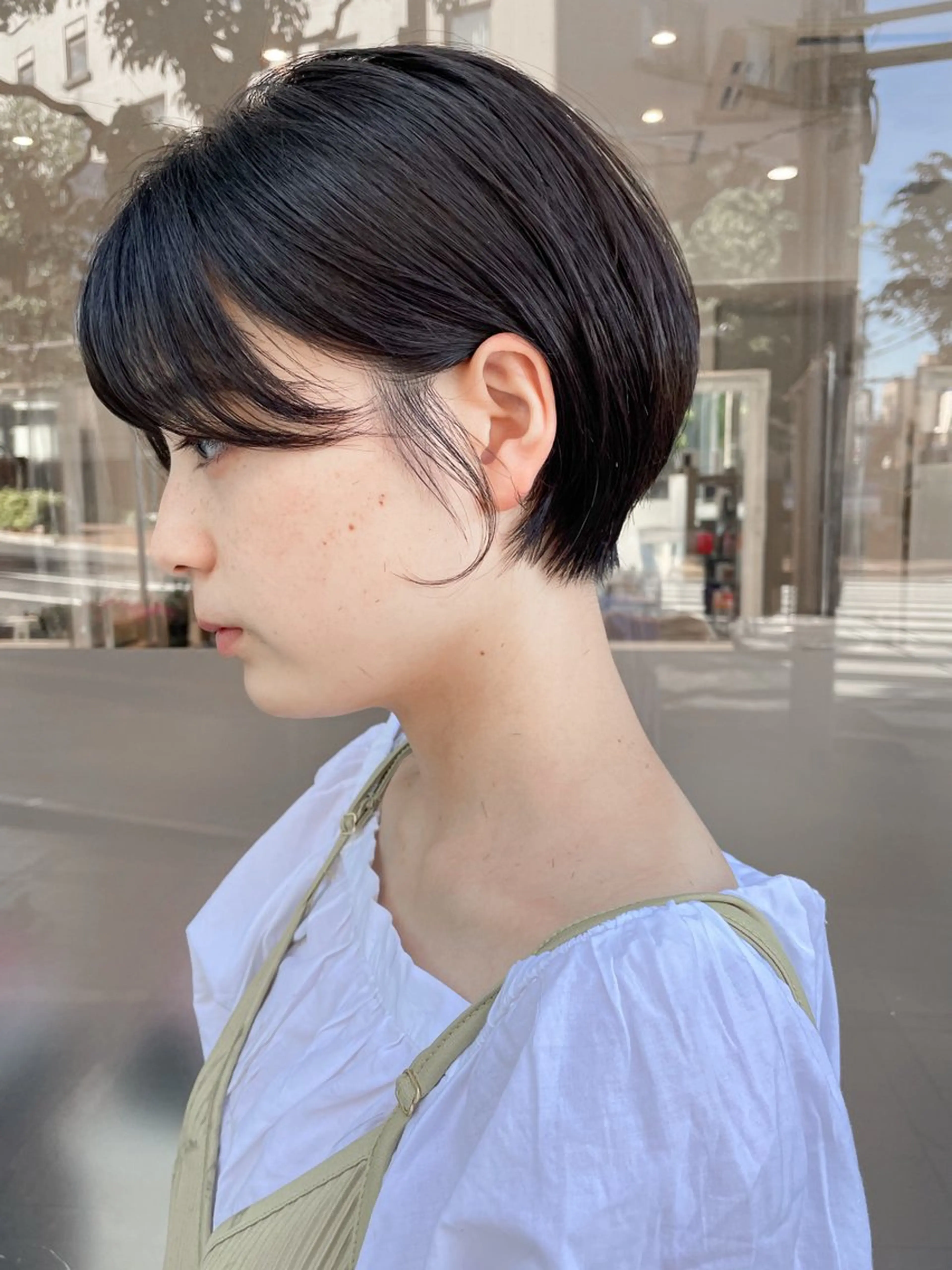 ショート 三鷹で1番ショート ボブをカットする新谷のヘアスタイル