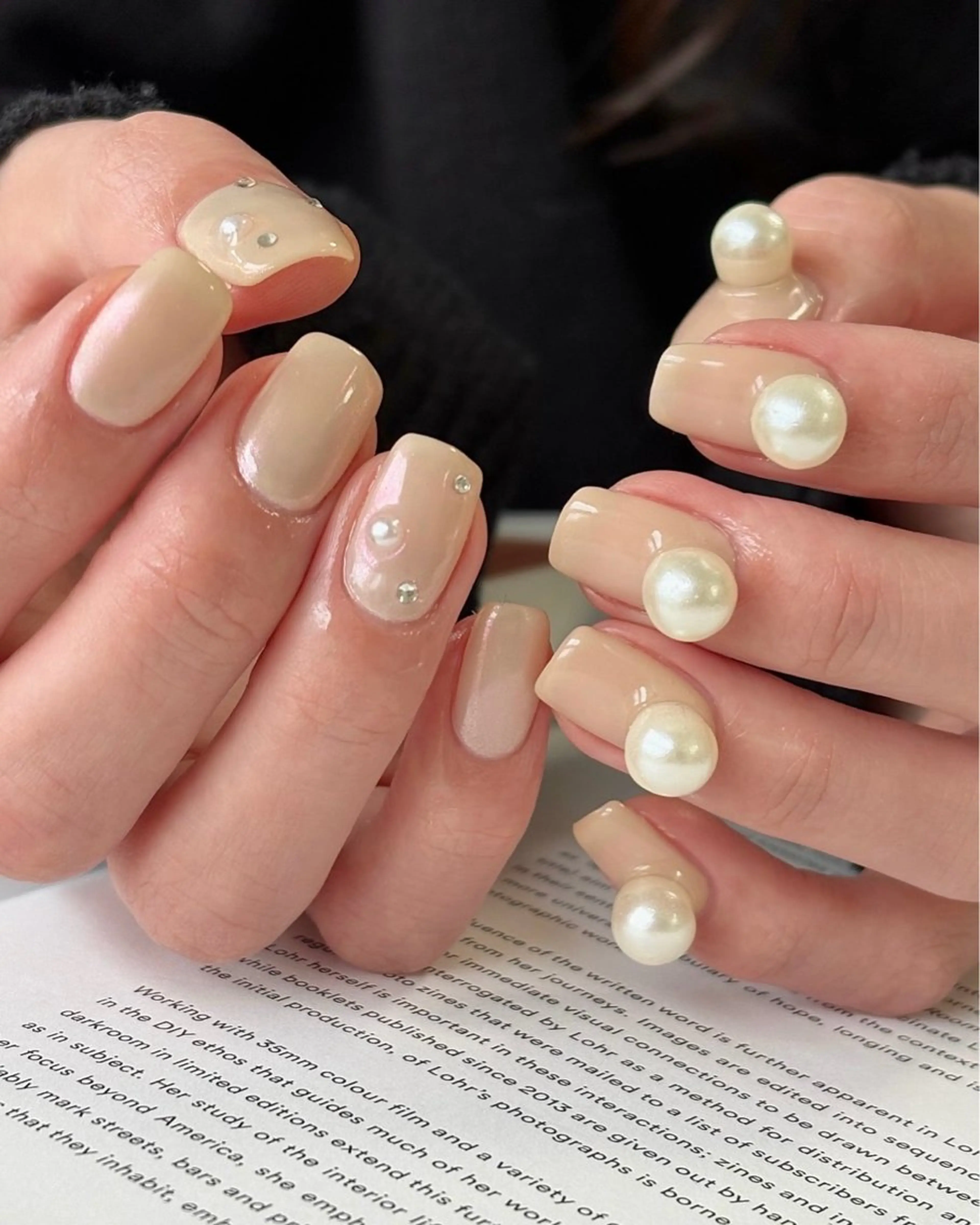 ネイル ハンドネイル Lull ネイル/ HBL/ハンドケアのネイルデザイン