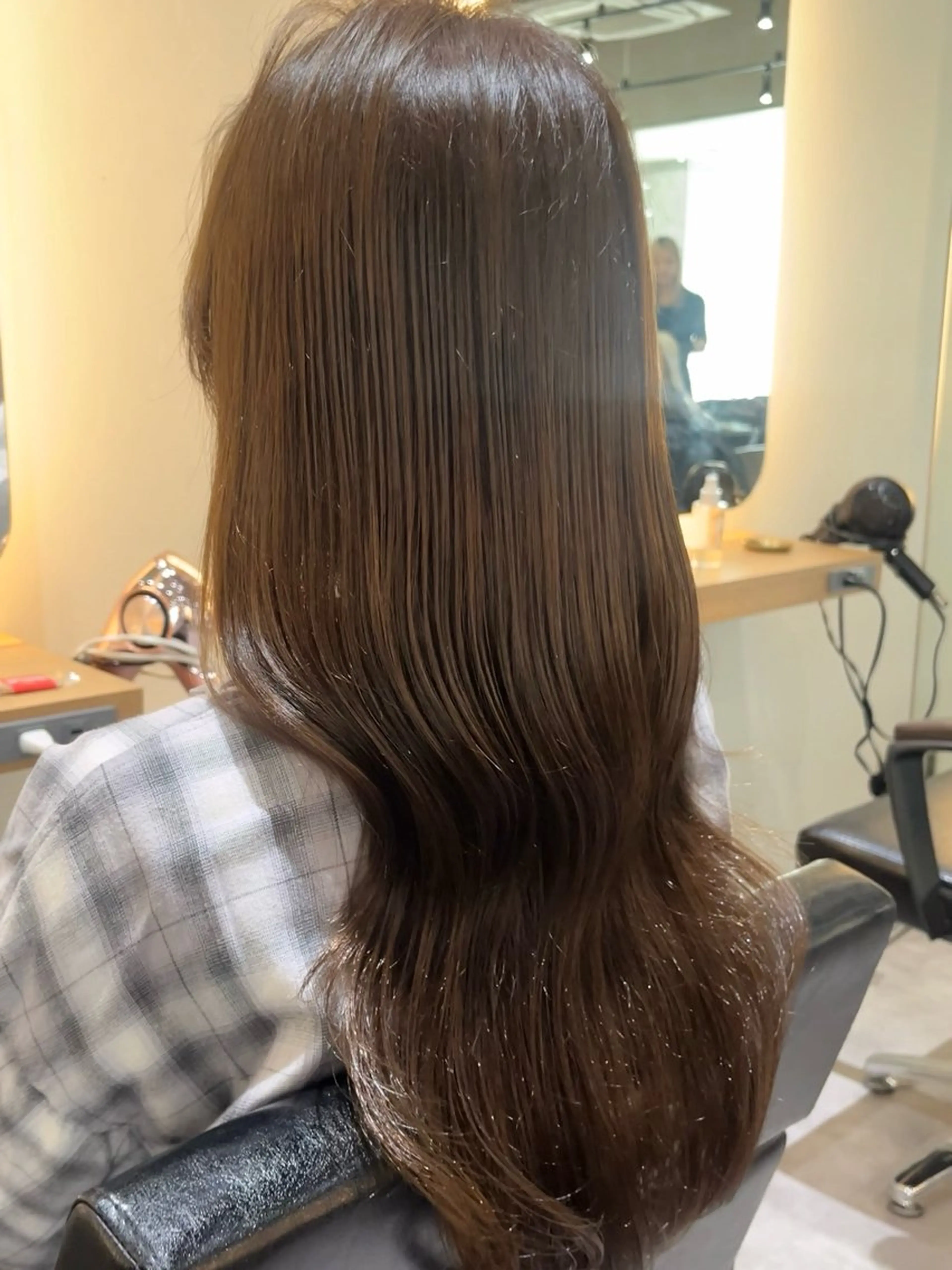 ロング カラー カット ヘアカラー ロングカット/ うる艶カラー/ユイのヘアスタイル