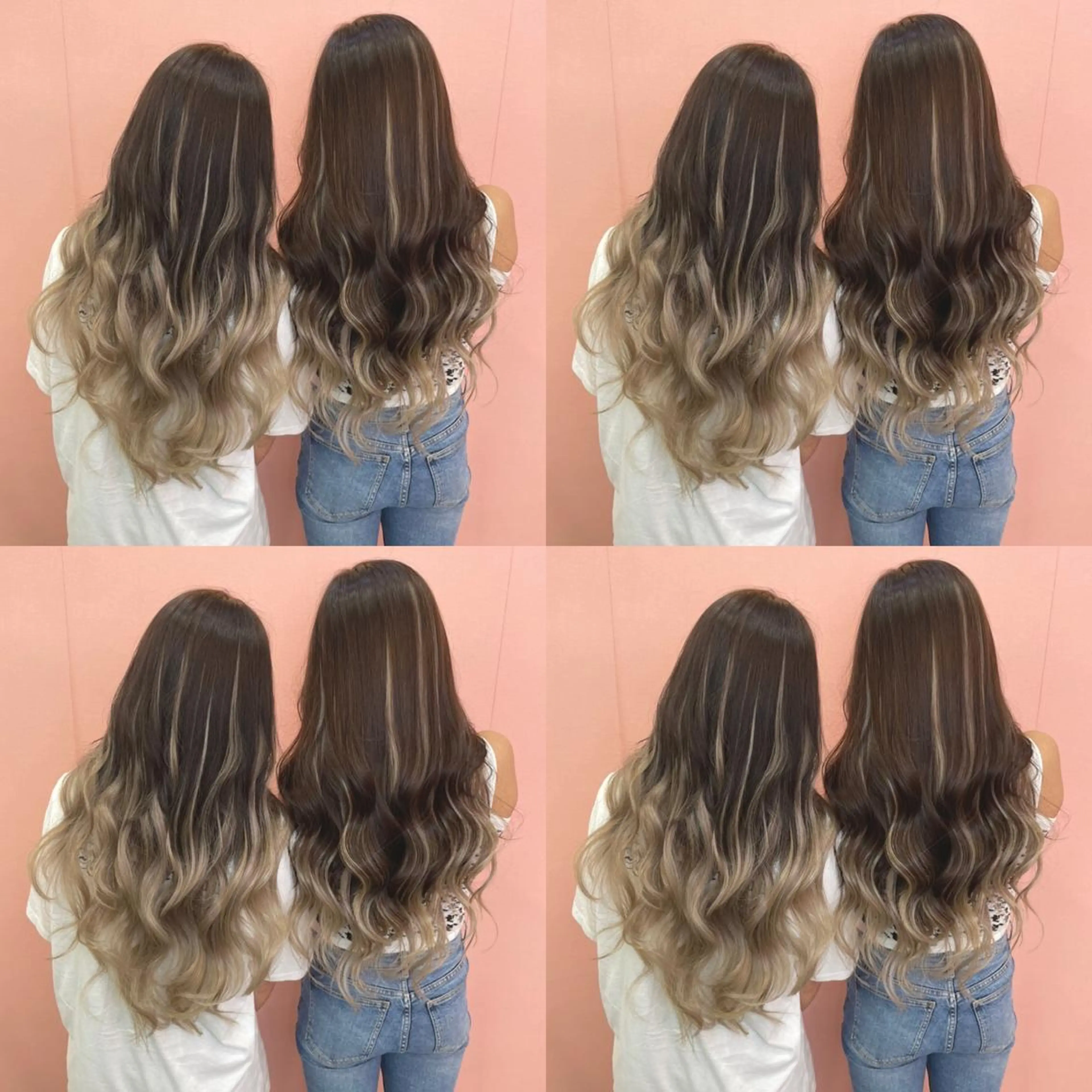 ロング カラー バレイヤージュ レイヤーカット 🌷MAYU 🌷のヘアスタイル
