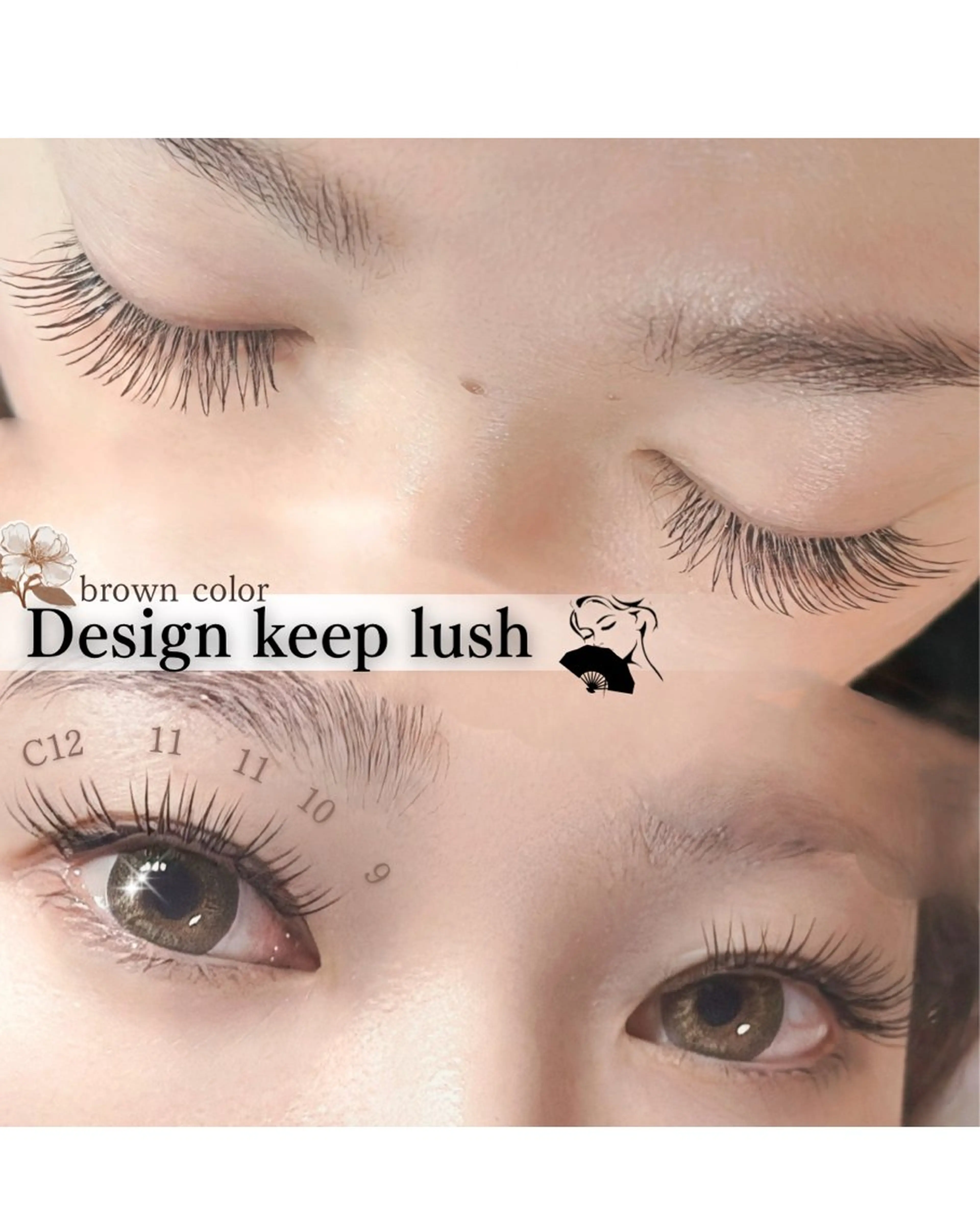 マツエク・マツパ カラーマツエク 【氷川町】 salon 妃俐のマツエク・マツパデザイン