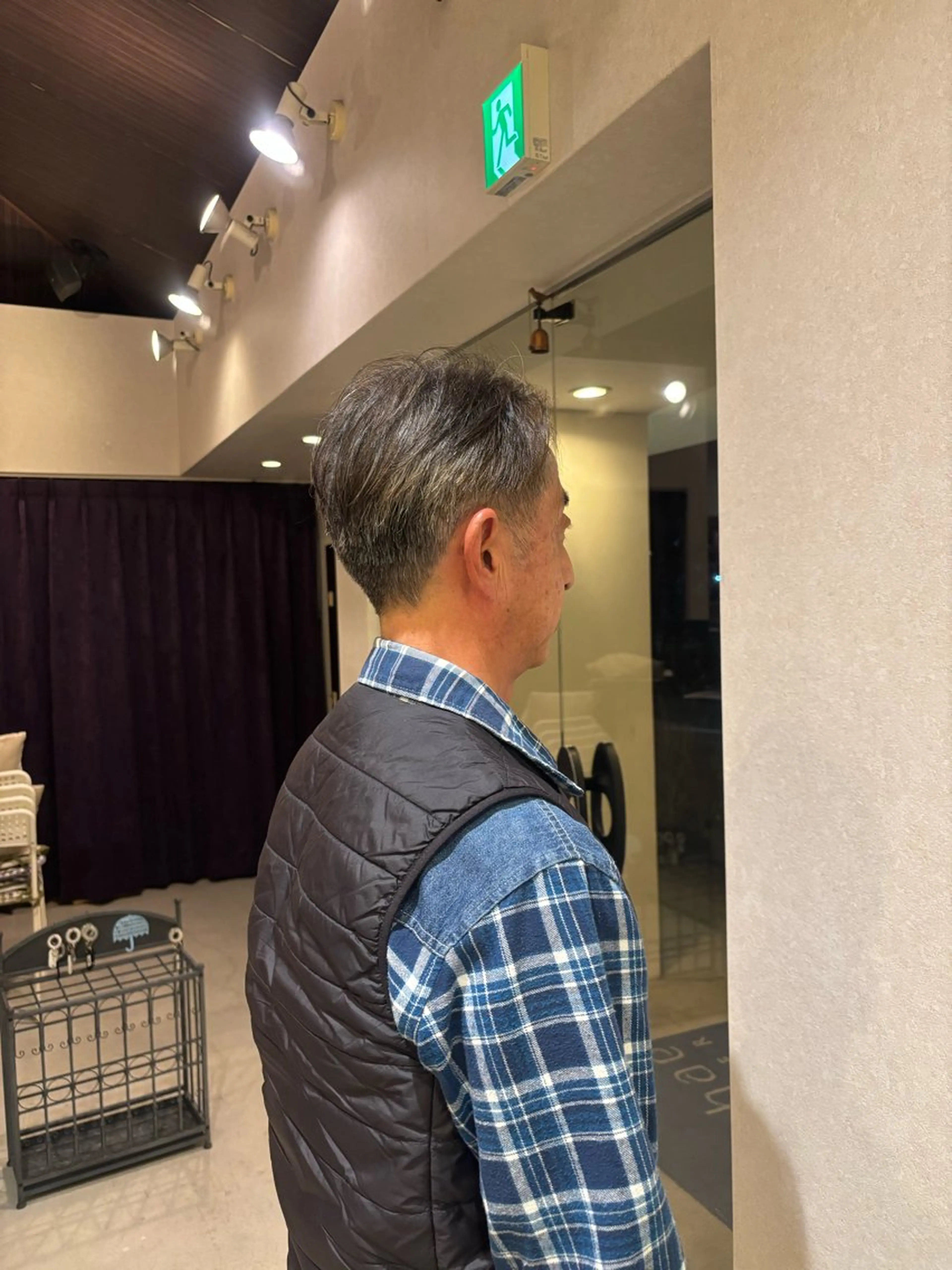 メンズ Rudder 牛嶋のヘアスタイル