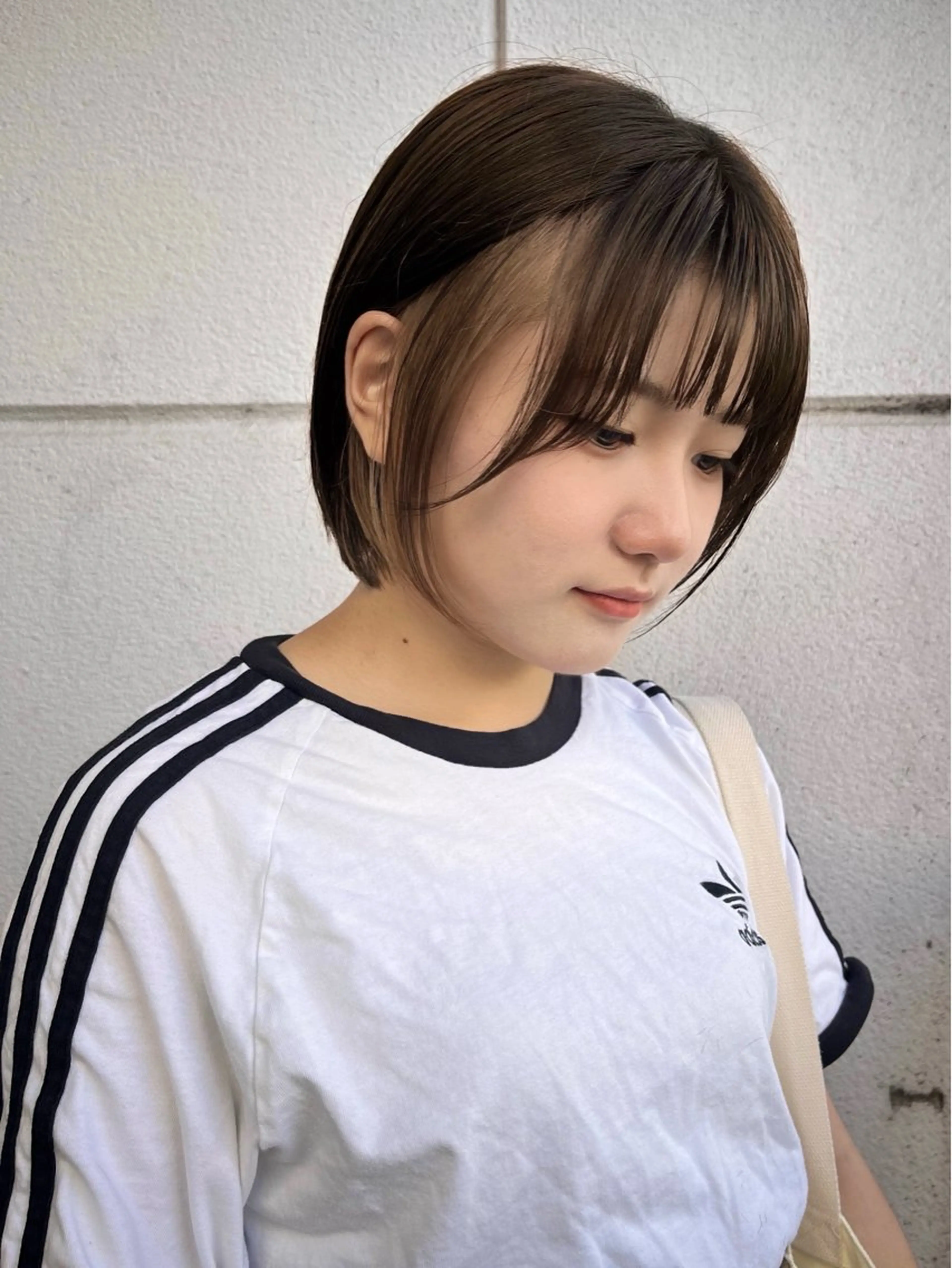 ショート カラー レイヤーカット/韓国 ヘア/ honokaのヘアスタイル