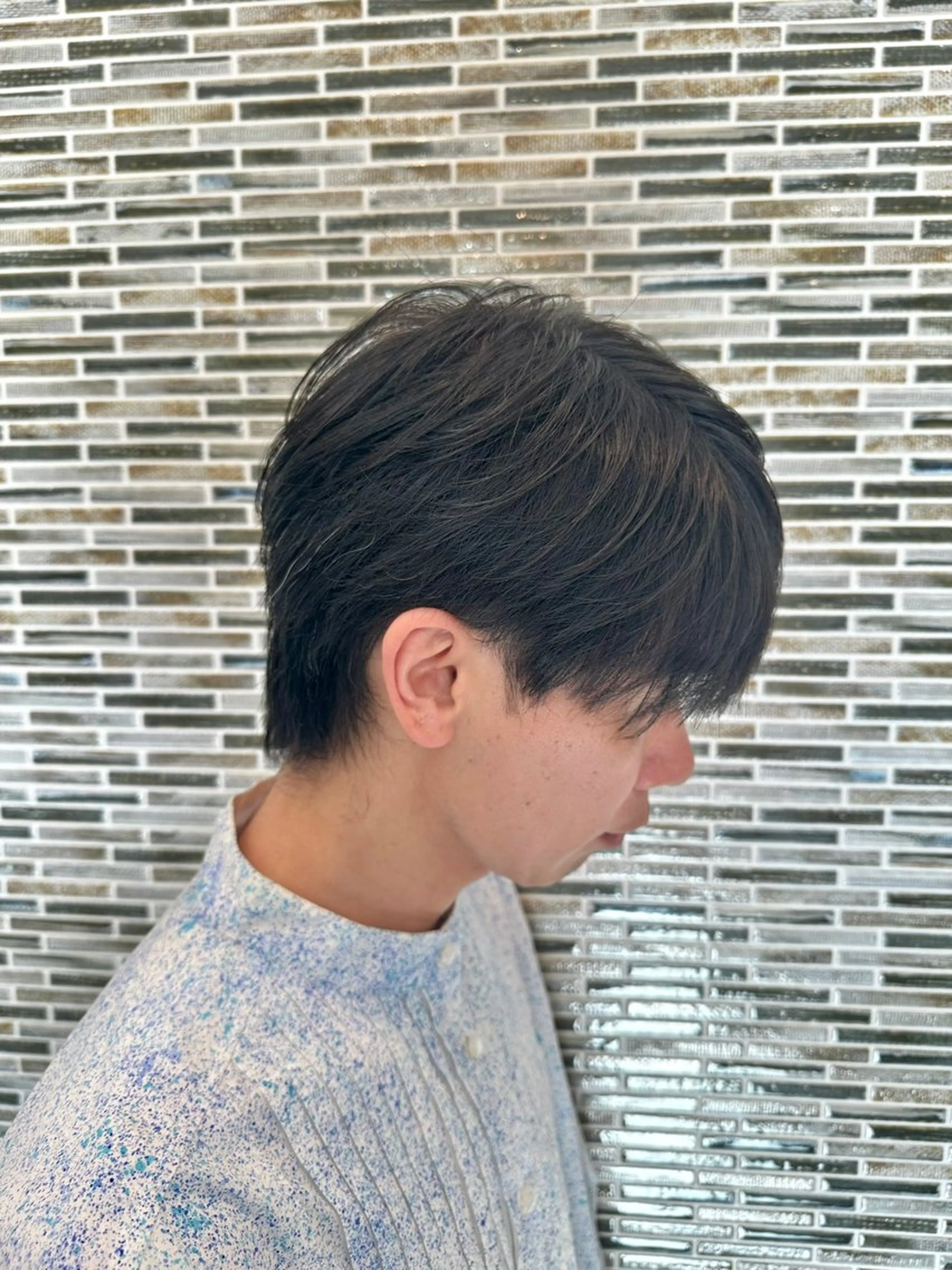 ショート 学生 カット RICHAIR 長嶺旬佑のヘアスタイル