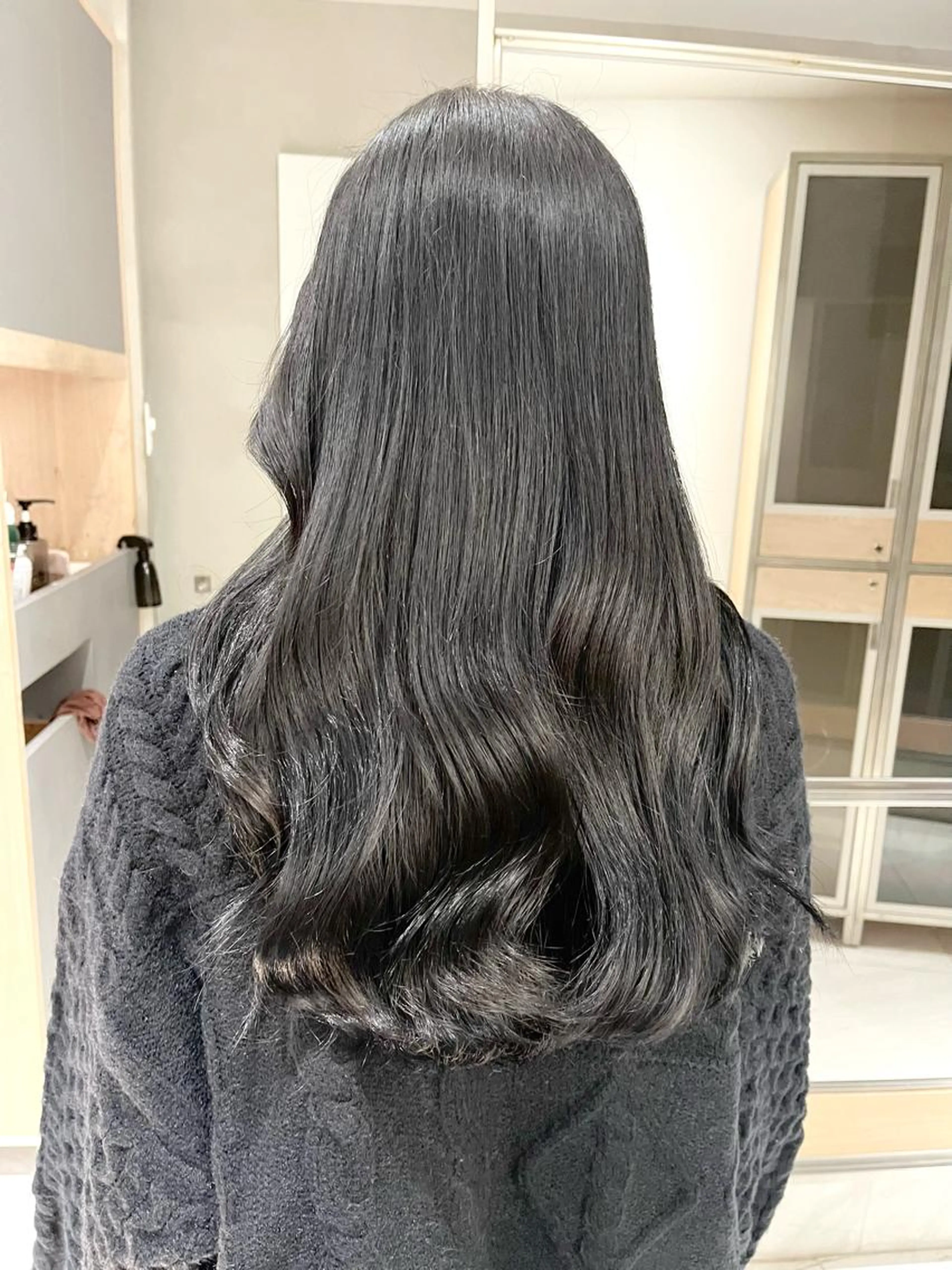 【🦢髪質改善カット🦢】カット➕spaシャンプー➕オリジナルTr付き➕ブローアイロン仕上げ込みの写真