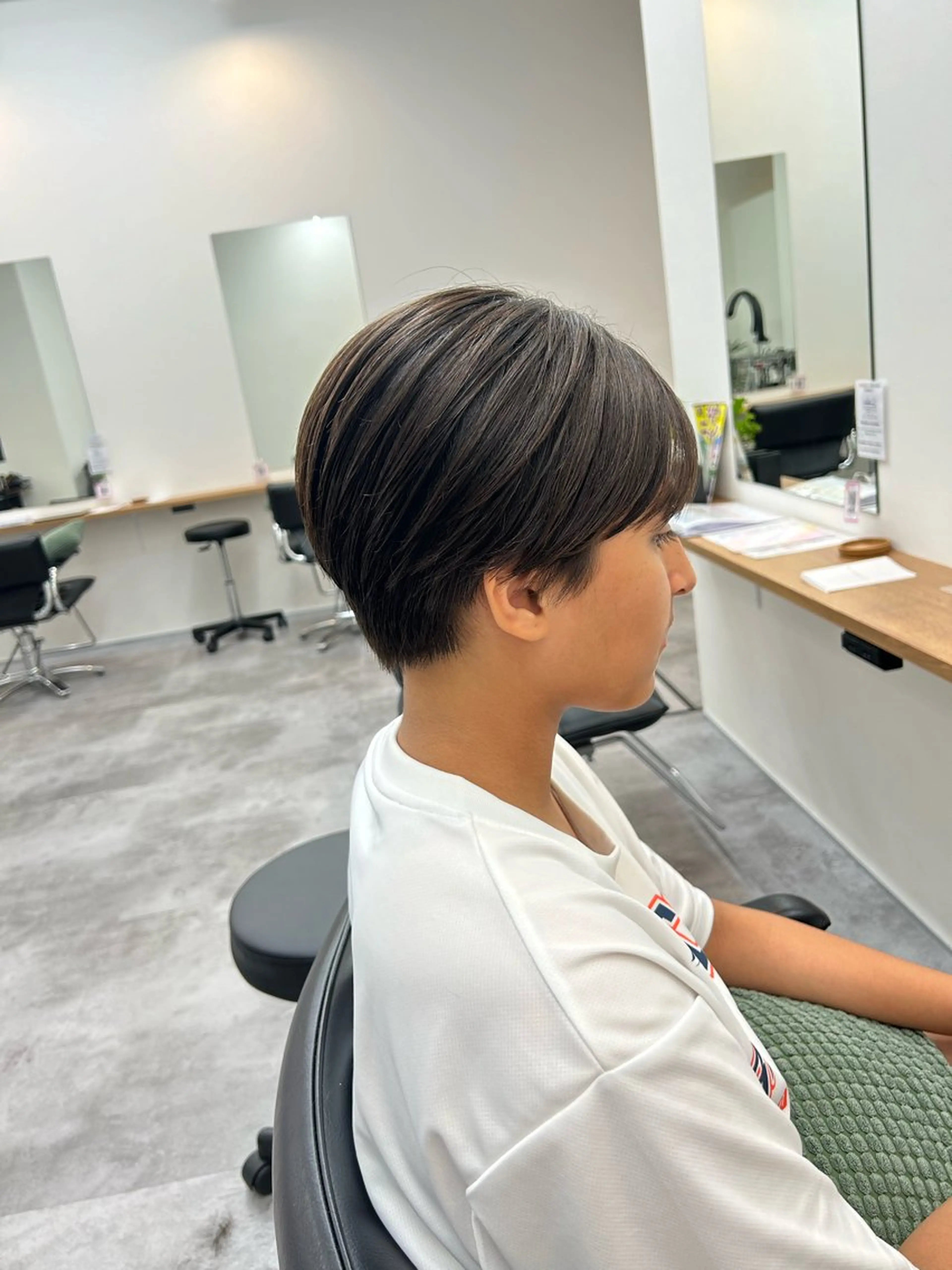 ショート ショートヘア 齋藤 真帆のヘアスタイル