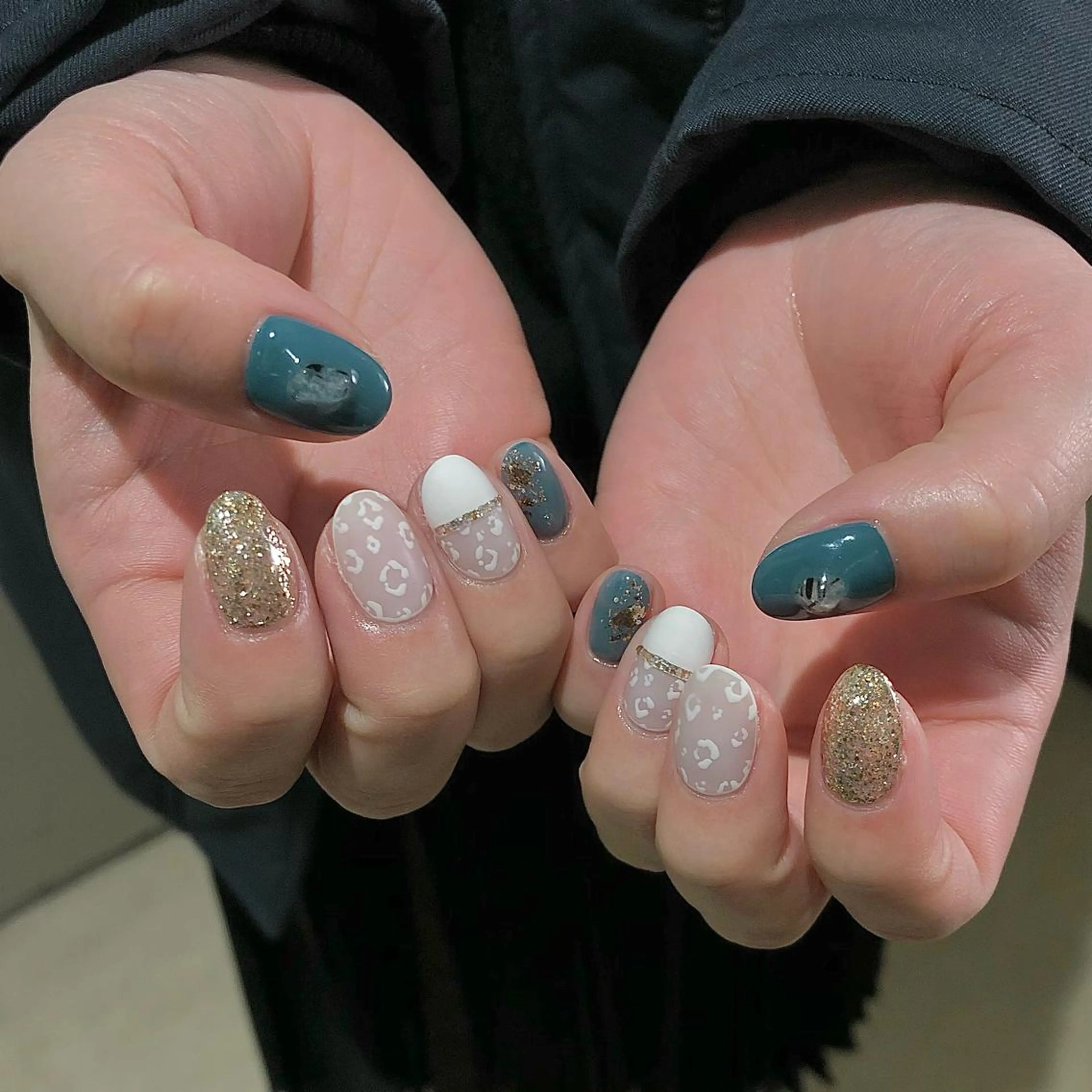 ネイル パラあり！フィルイン 美フォルムのネイルデザイン