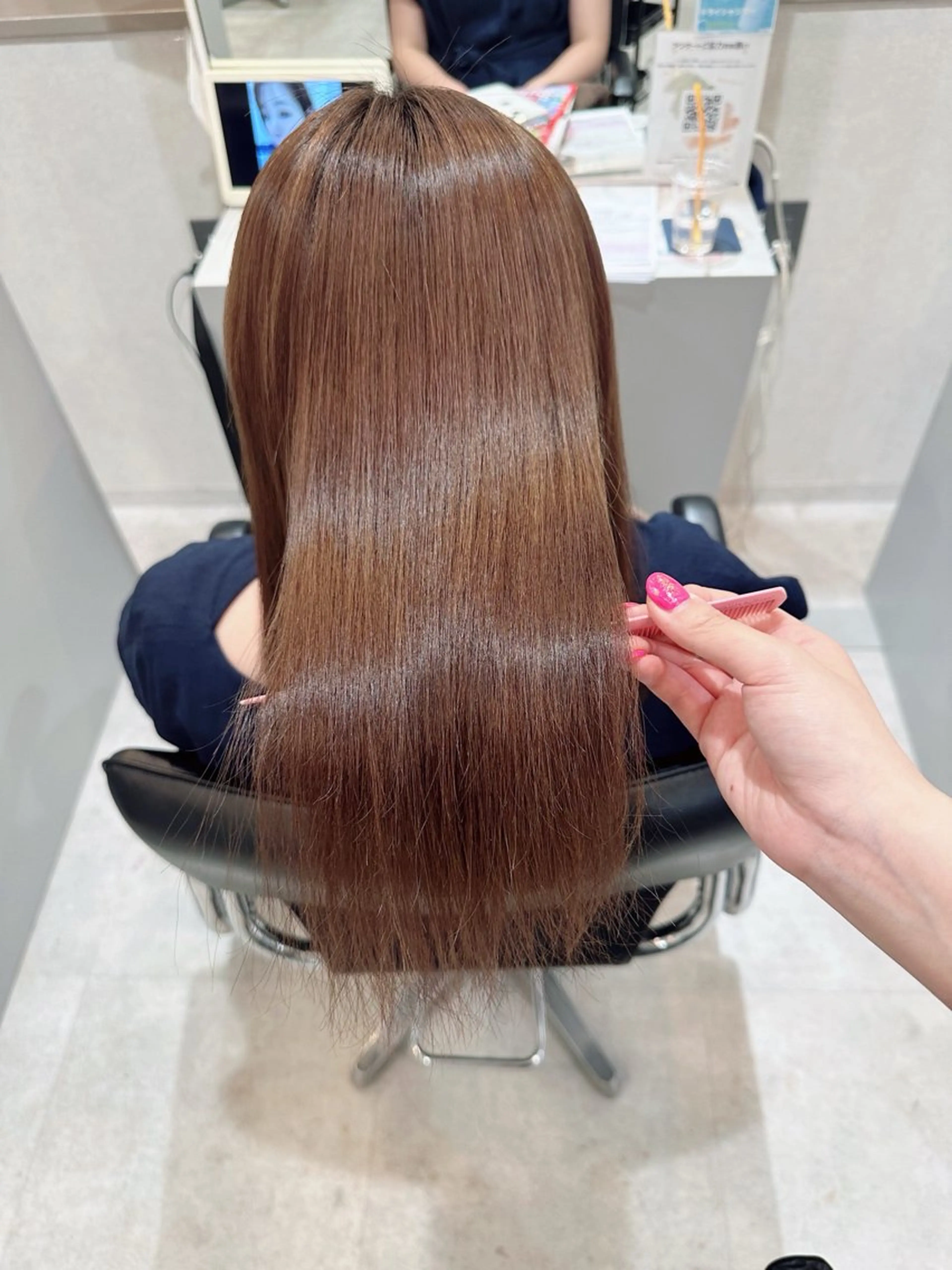 ミディアム カラー 中韓🇨🇳🇰🇷 トレンド＆髪質改善のヘアスタイル