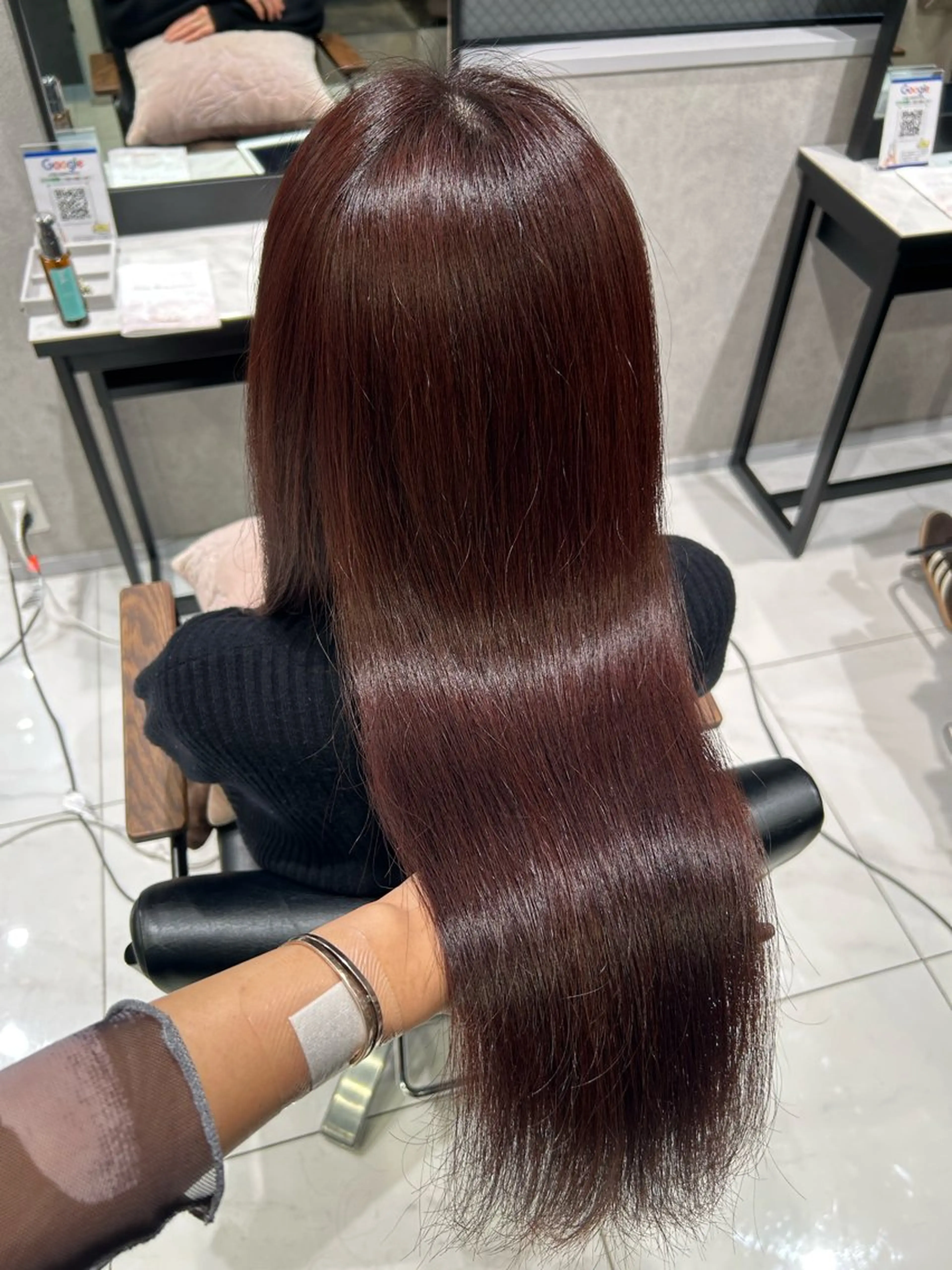 カラー 透明感カラー💙 束感マツエク🪼海月のマツエク・マツパデザイン