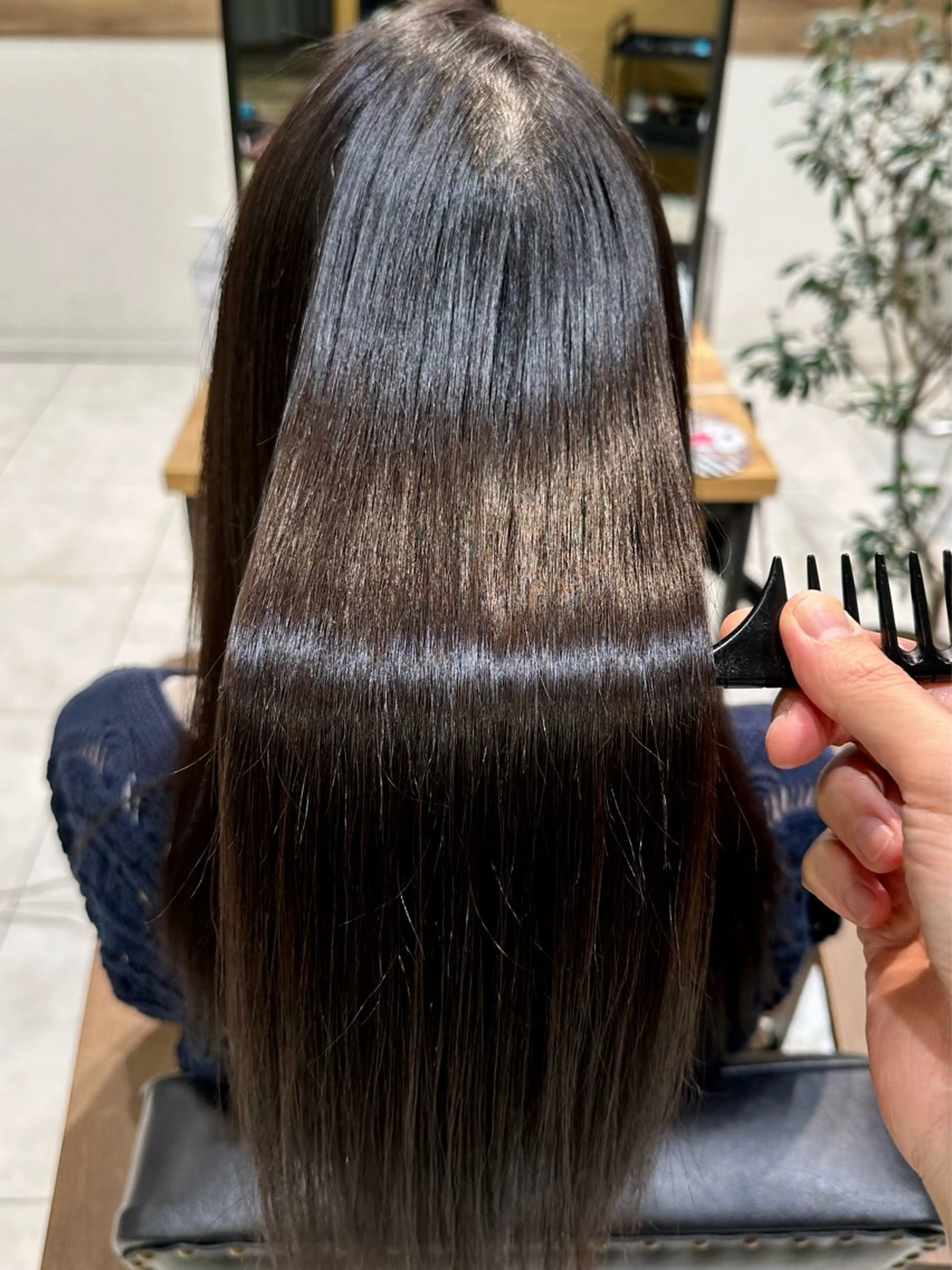 ロング 髪質改善 縮毛矯正 トリートメント 縮毛矯正・髪質改善・ ストレート🌻ゆいのヘアスタイル