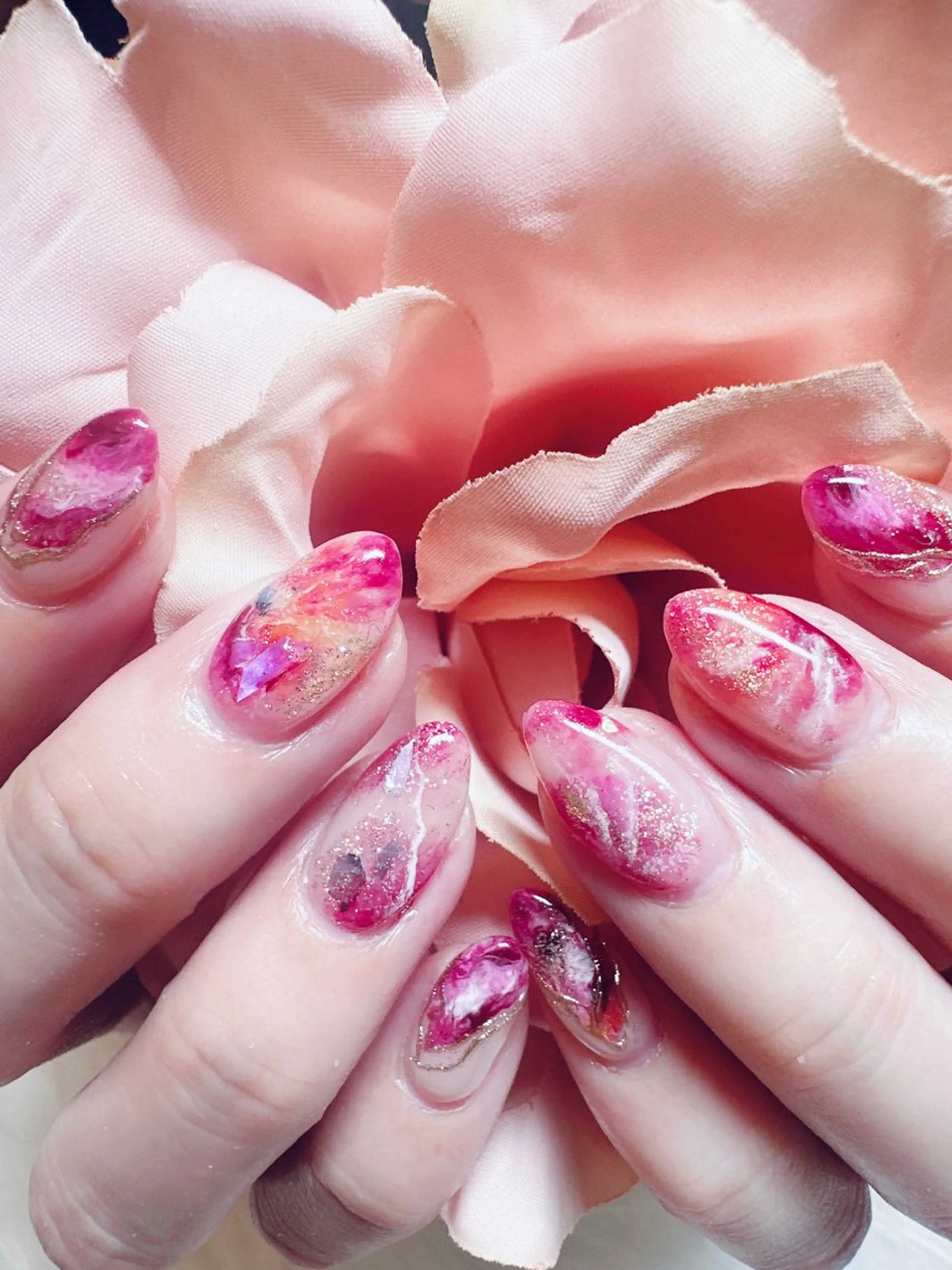 ネイル 持ち込み fleur nailのネイルデザイン