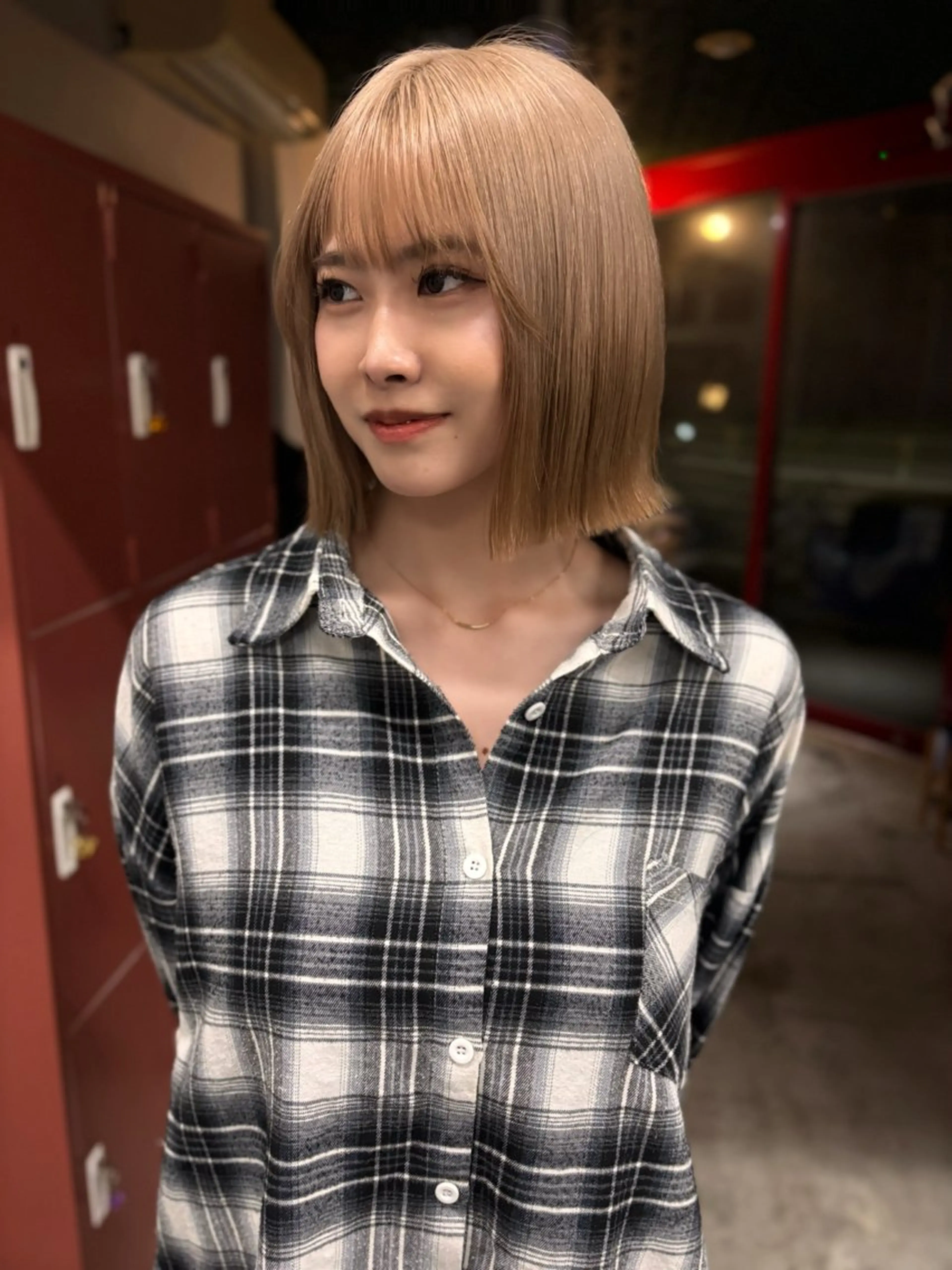 ショート カラー ヘアカラー 🧡梅田ハイトーン カラー🧡runaのヘアスタイル