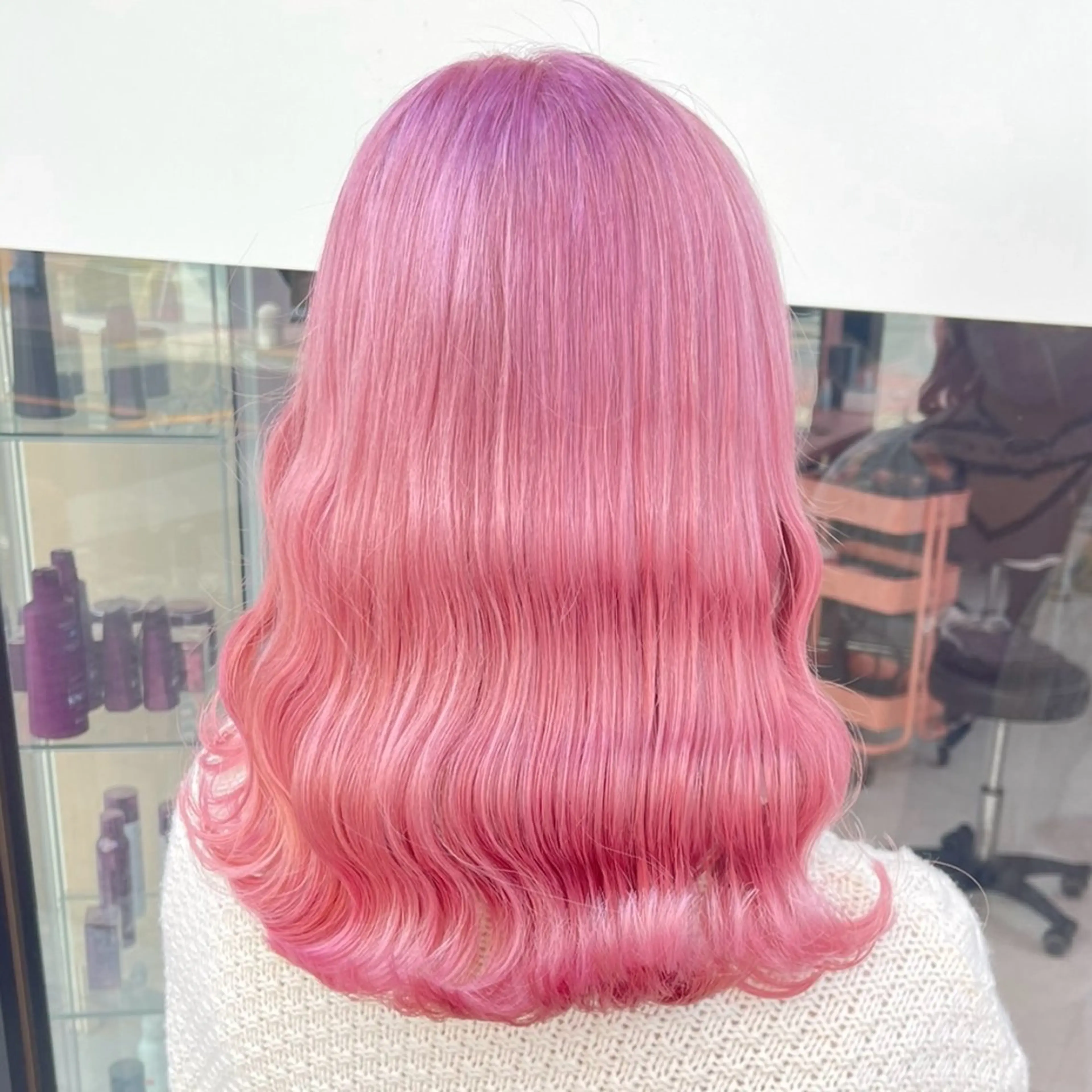 セミロング カラー ヘアアレンジ メンズ 🥀韓国アイドルヘア haru🥀のヘアスタイル