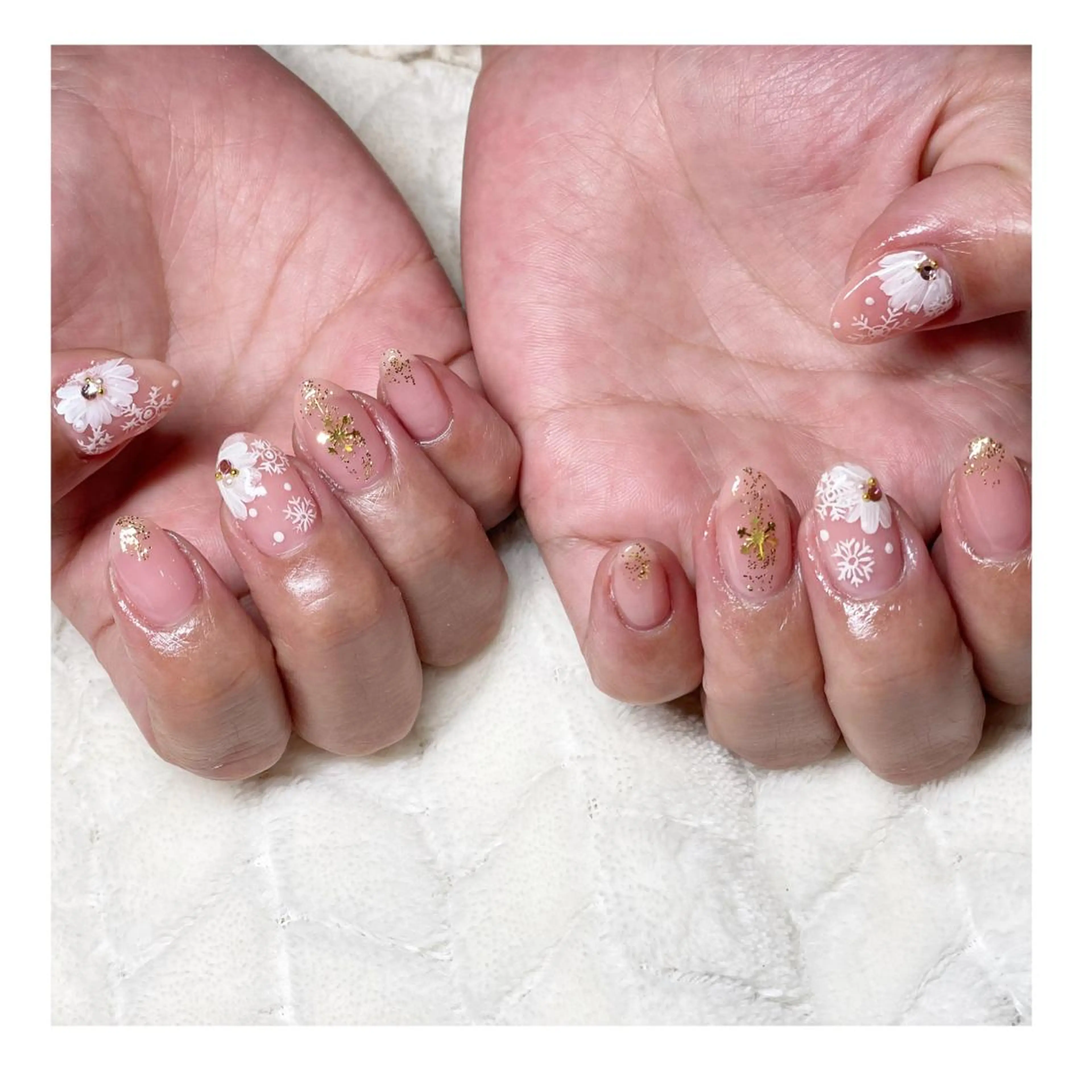 ネイル アートネイル ジェルネイル ニュアンスネイル ハンドネイル LaLa Peach 福岡のマツエク・マツパデザイン