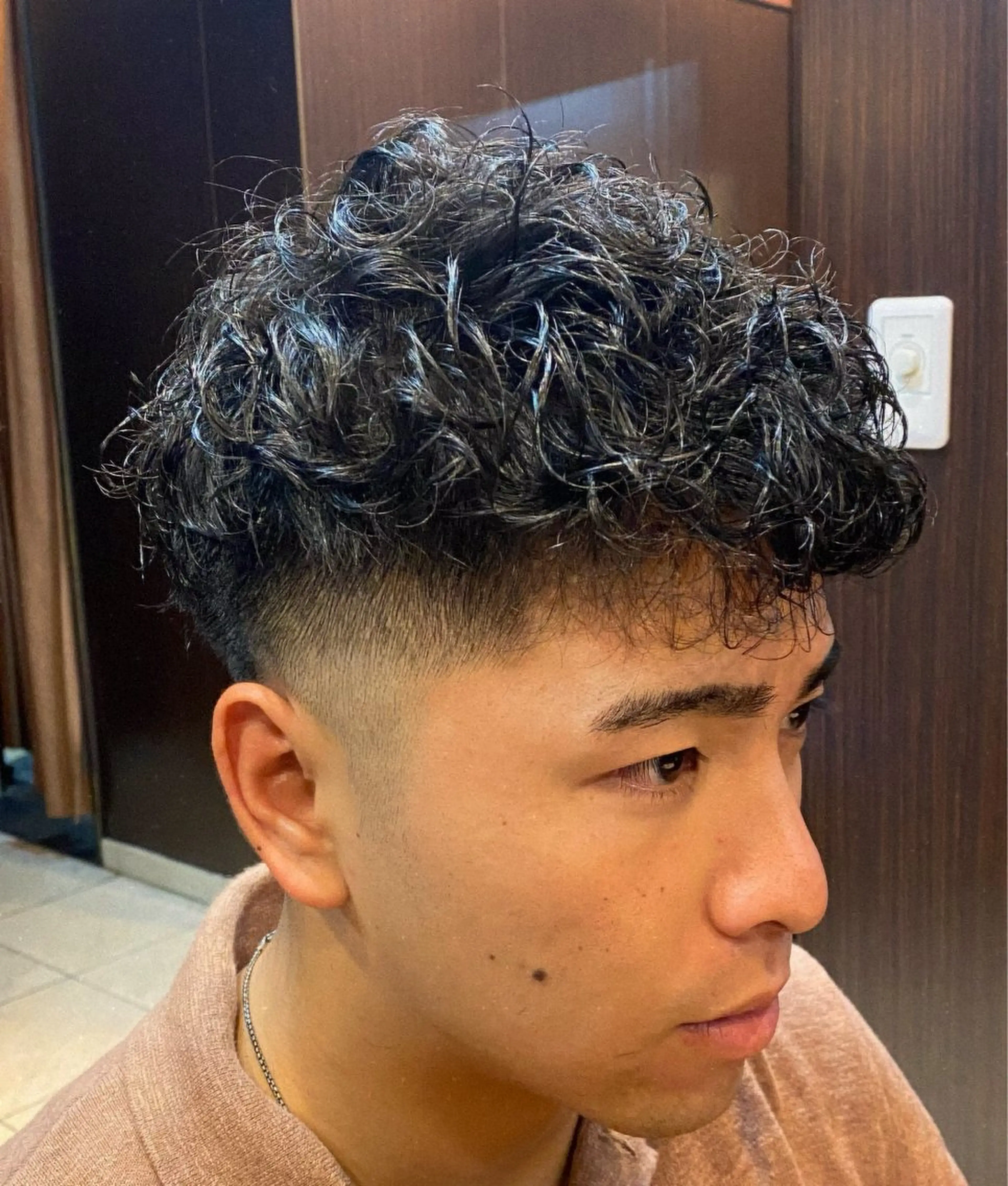 ショート ショートヘア カット パーマ 北川 竜也のヘアスタイル
