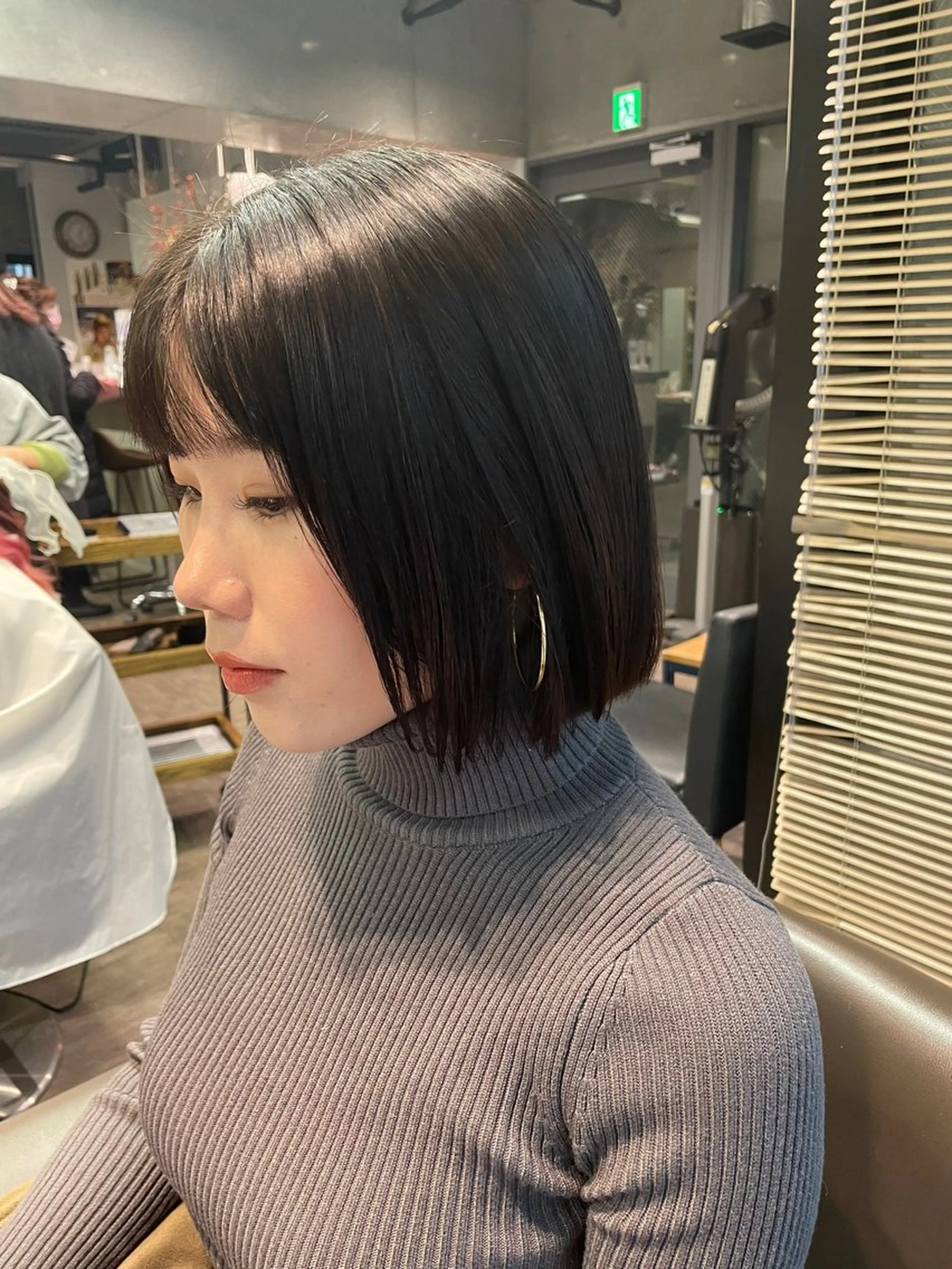 ショート PANOLA下北沢 中川夢菜のヘアスタイル