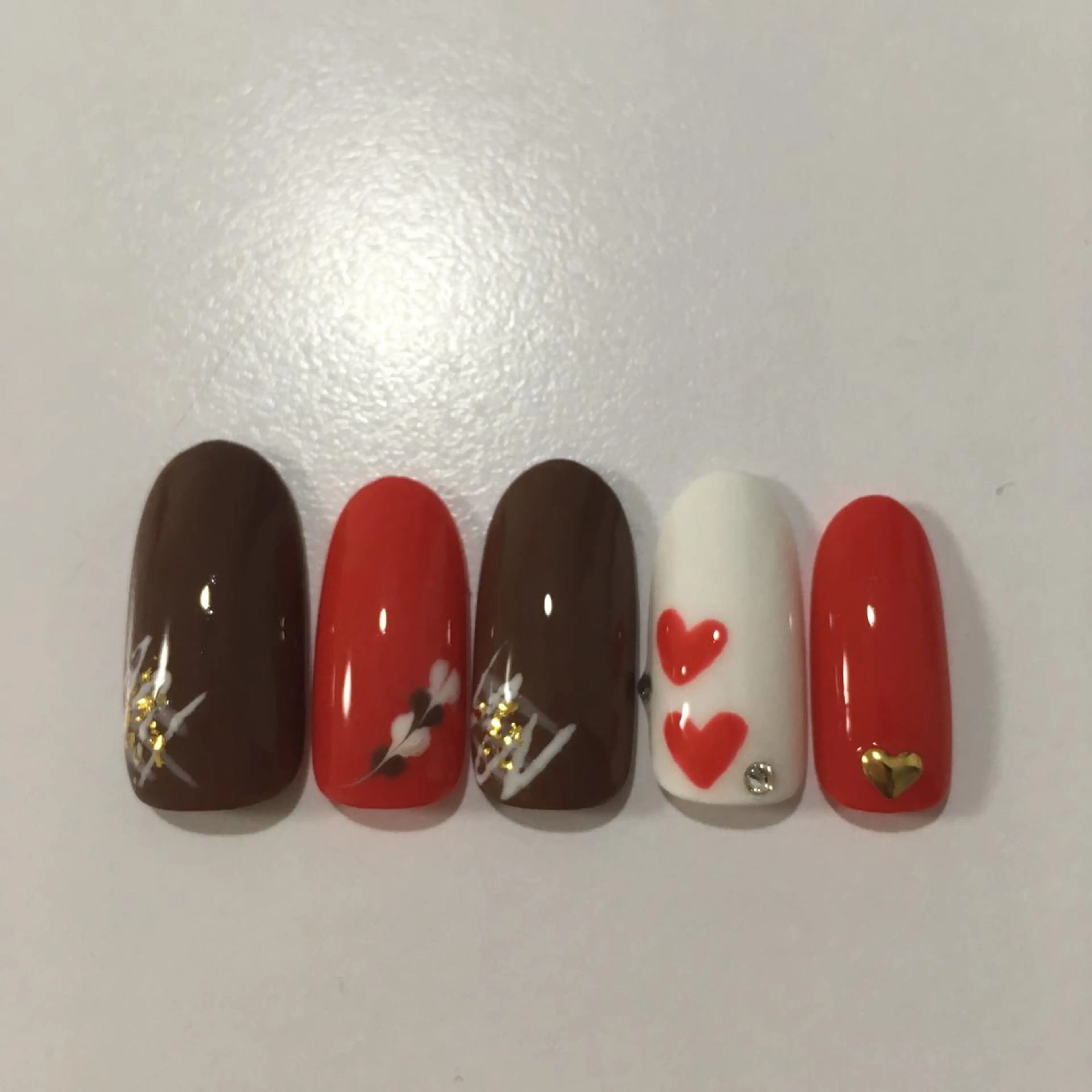 ネイル バレンタイン ☆ KAYOKO ☆のネイルデザイン