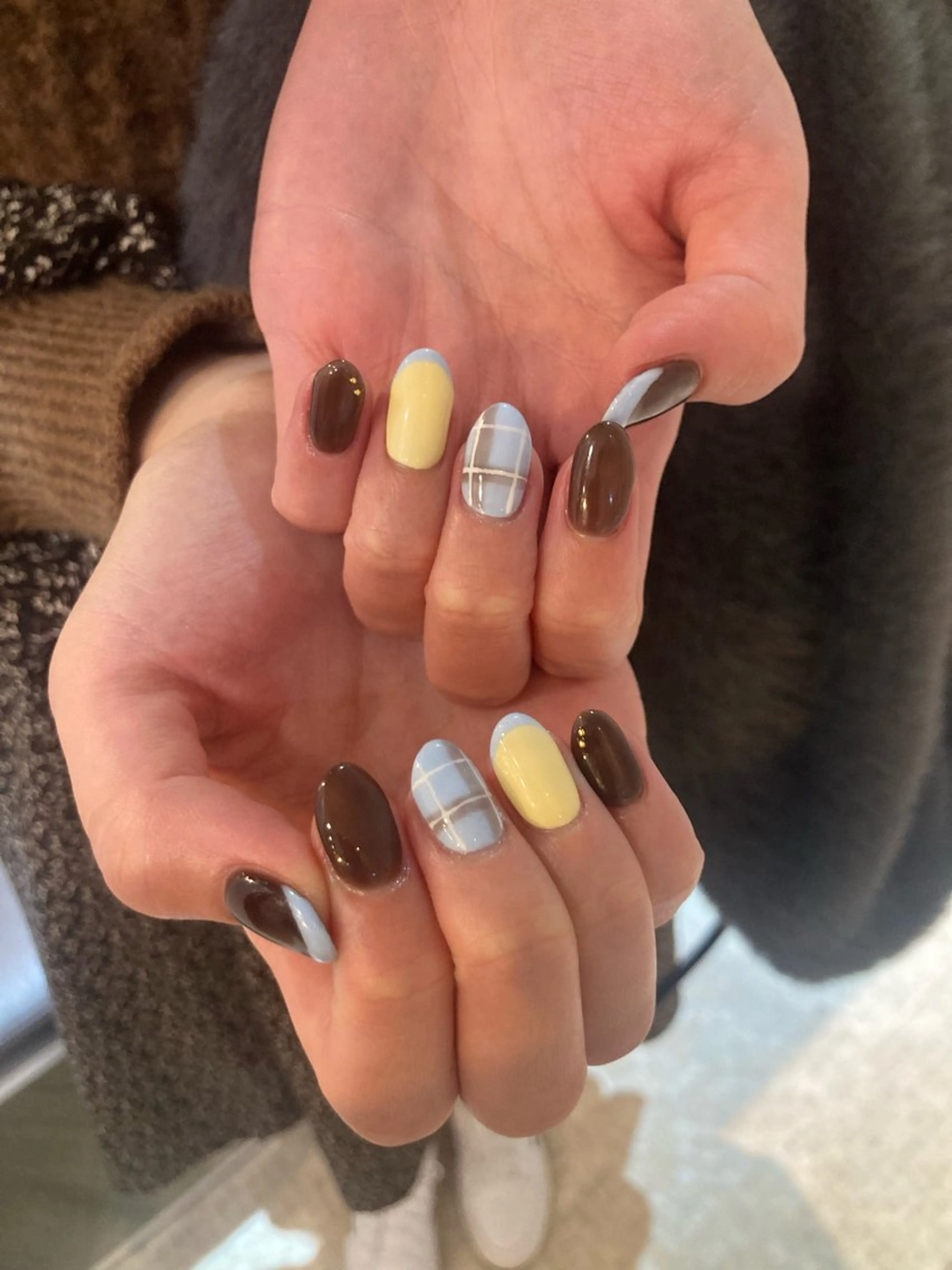 ネイル フレンチネイル ハンドネイル CHAFF 水口のネイルデザイン