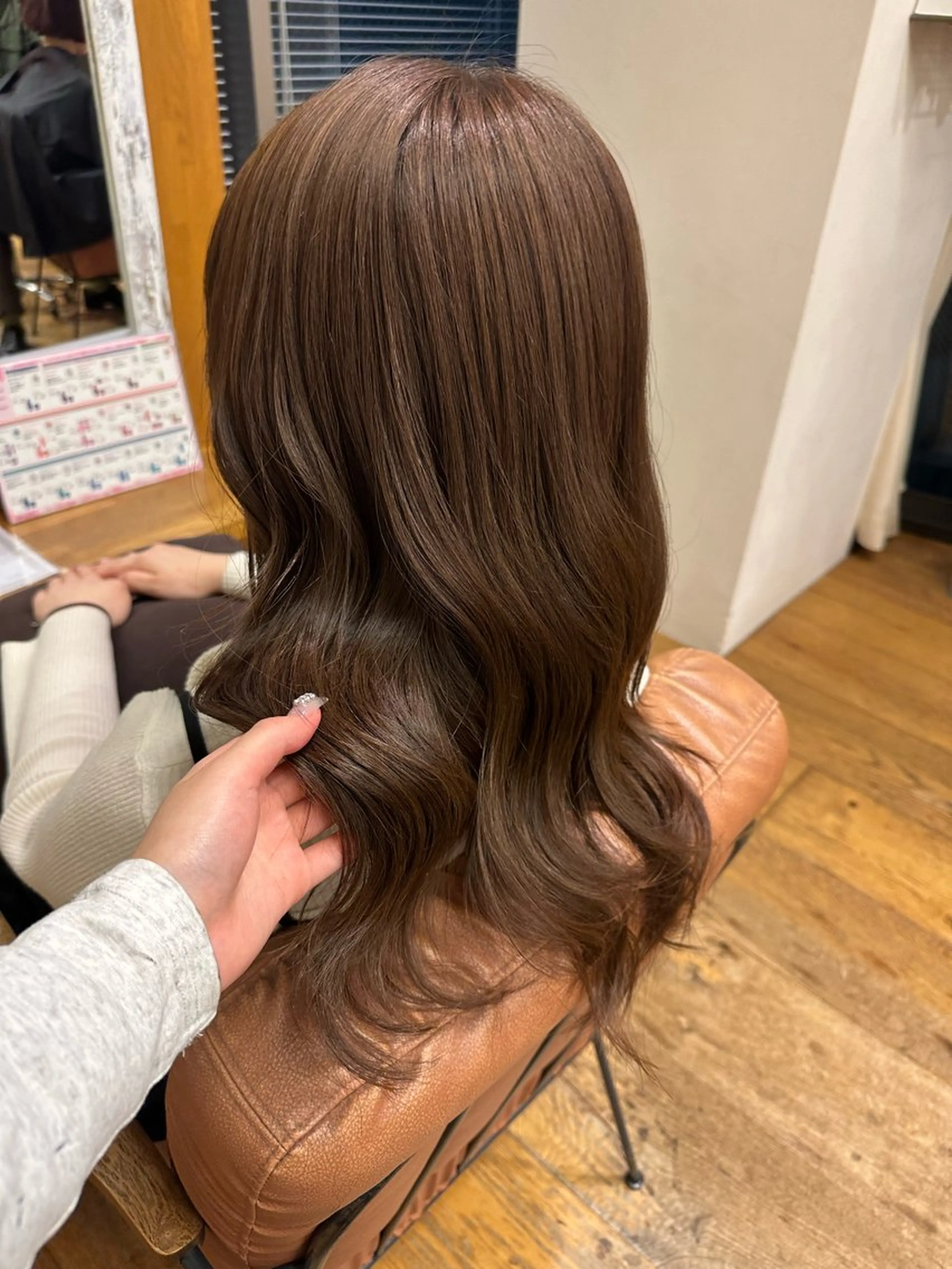 ミディアム iroha/大阪梅田 /ニュアンスカラーのヘアスタイル