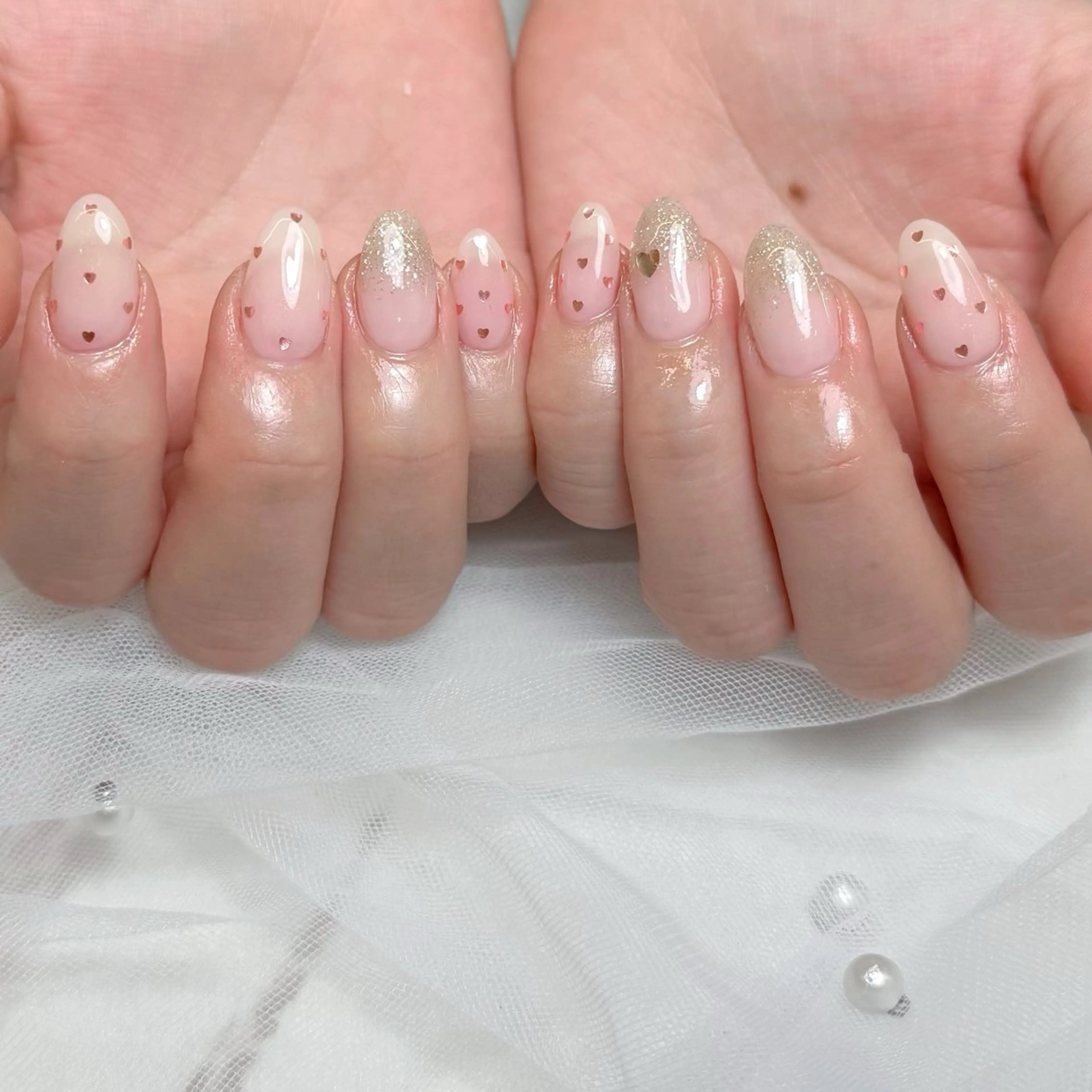 ネイル ハンドネイル mau🩵nail 堺筋本町｜心斎橋のネイルデザイン