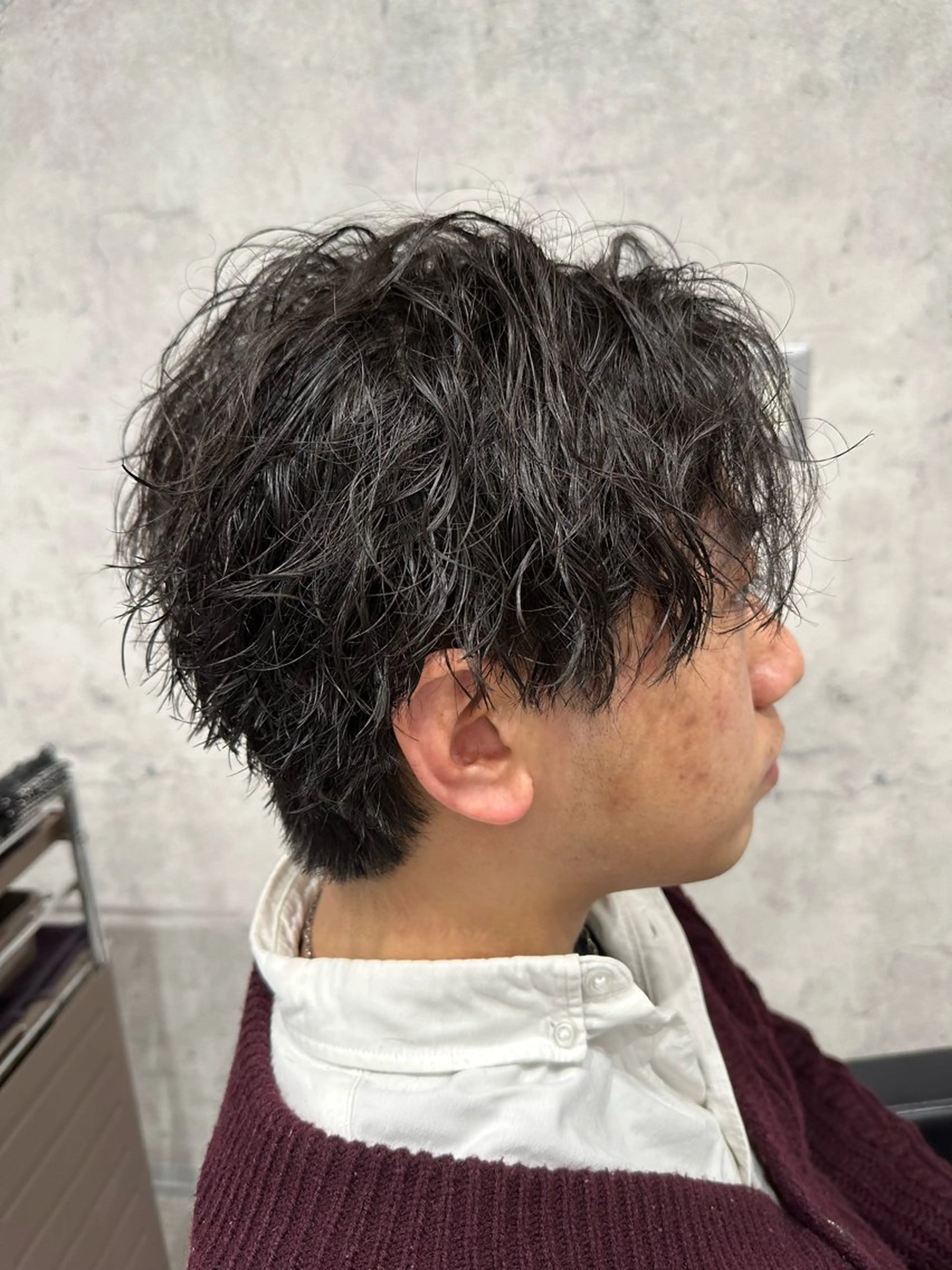 ショート パーマ メンズ メンズパーマ ツイストスパイラルパーマ スパイラルパーマ カット ユウ🪄 パーマ指名No1のヘアスタイル