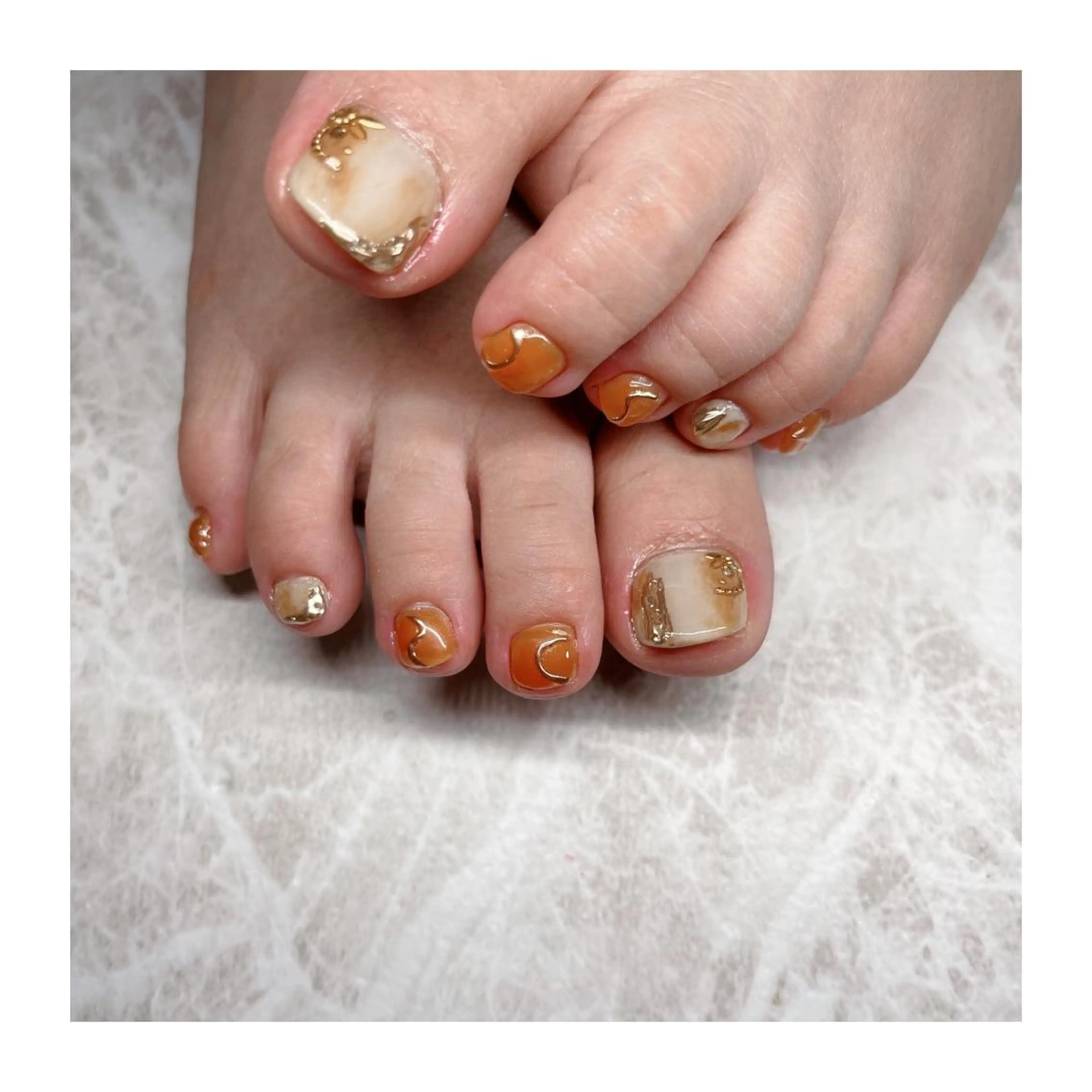 ネイル フットネイル Nailsalon -Aのネイルデザイン