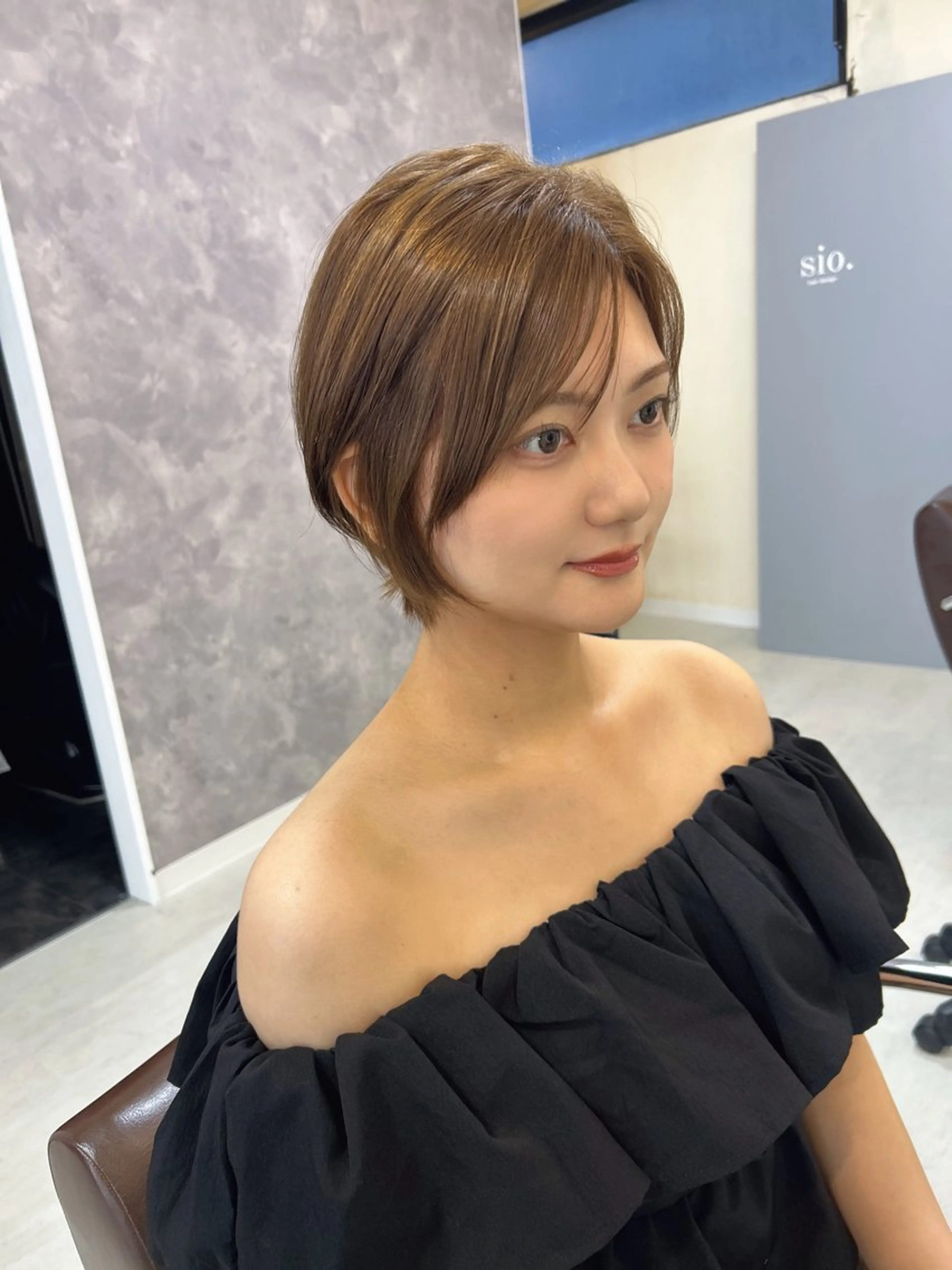 ショート ショートヘア カット ヘアカラー トリートメント Seiya/ sio.hairのヘアスタイル